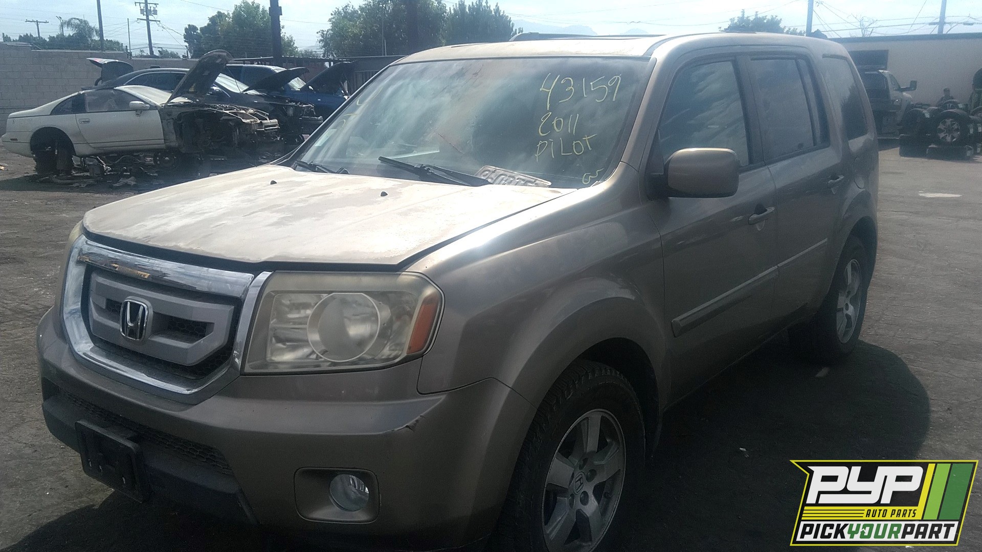 2011 HONDA PILOT partes disponibles