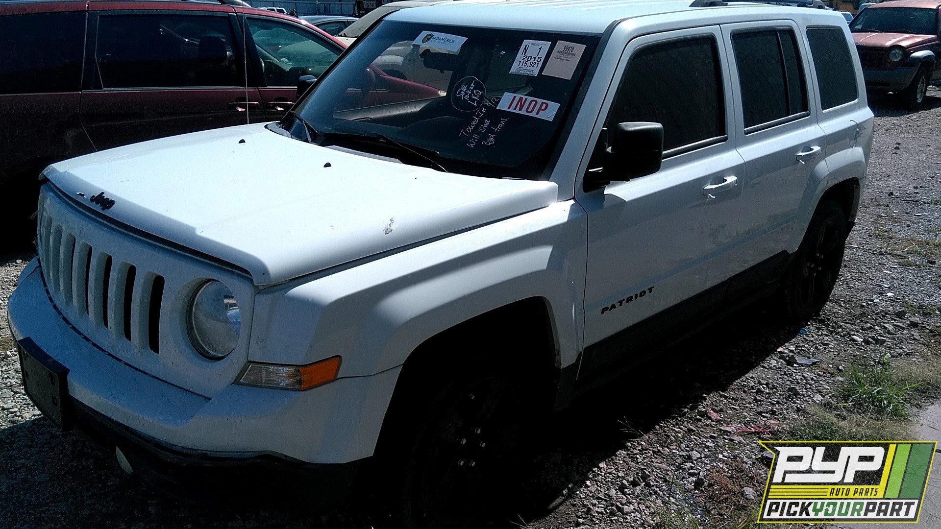 2015 JEEP PATRIOT partes disponibles
