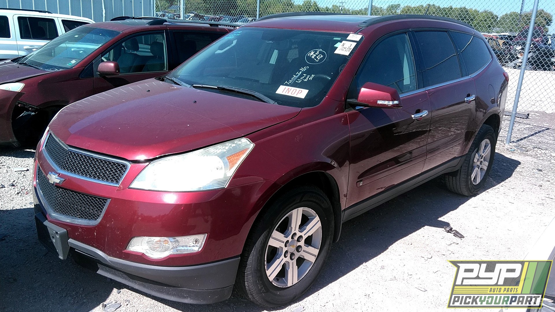 2010 CHEVROLET TRAVERSE partes disponibles