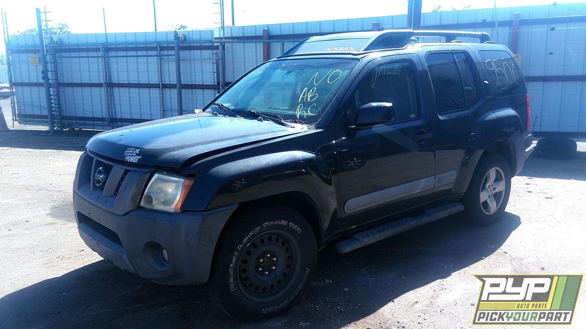 2007 NISSAN XTERRA partes disponibles