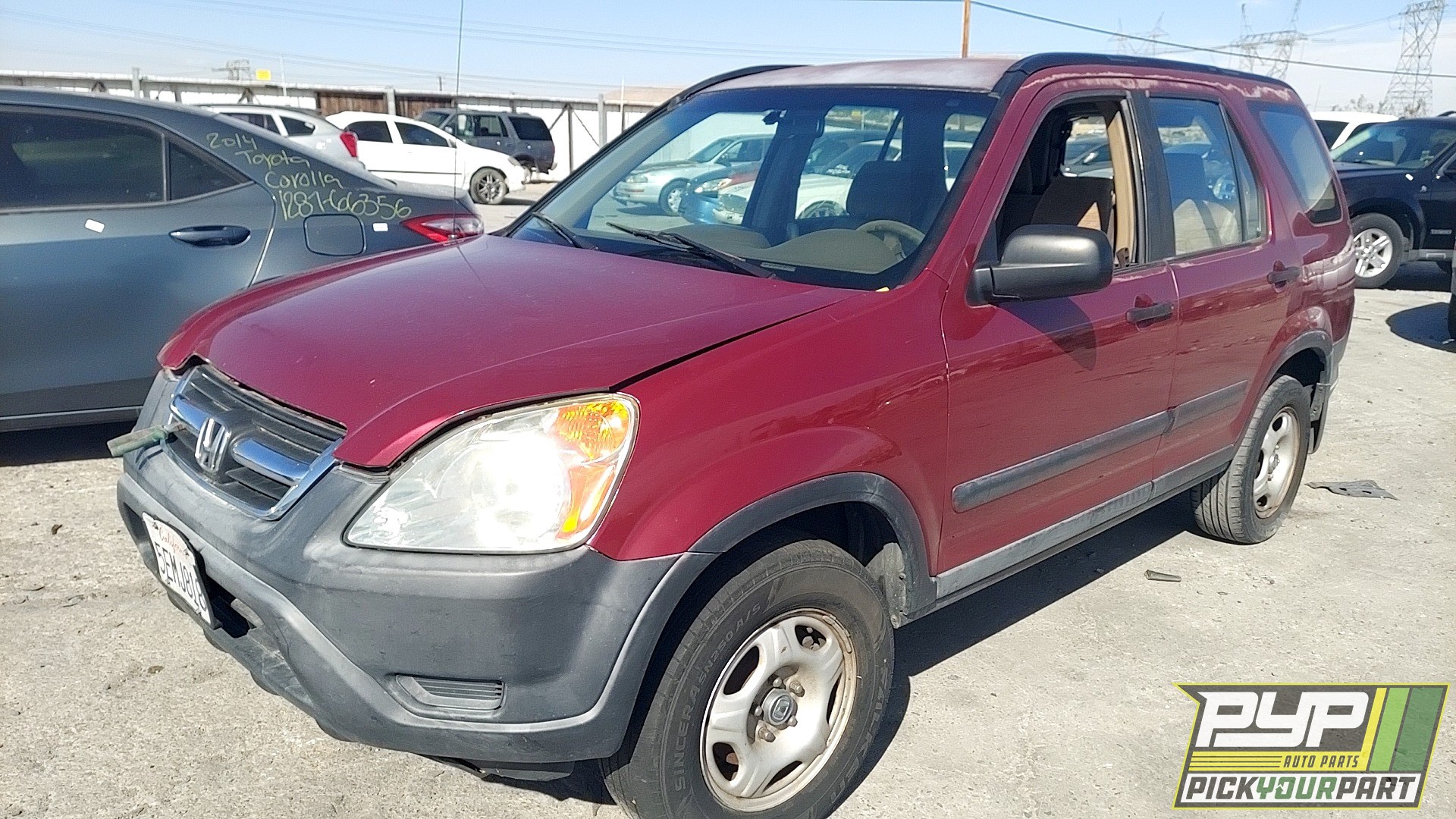 2003 HONDA CR-V partes disponibles