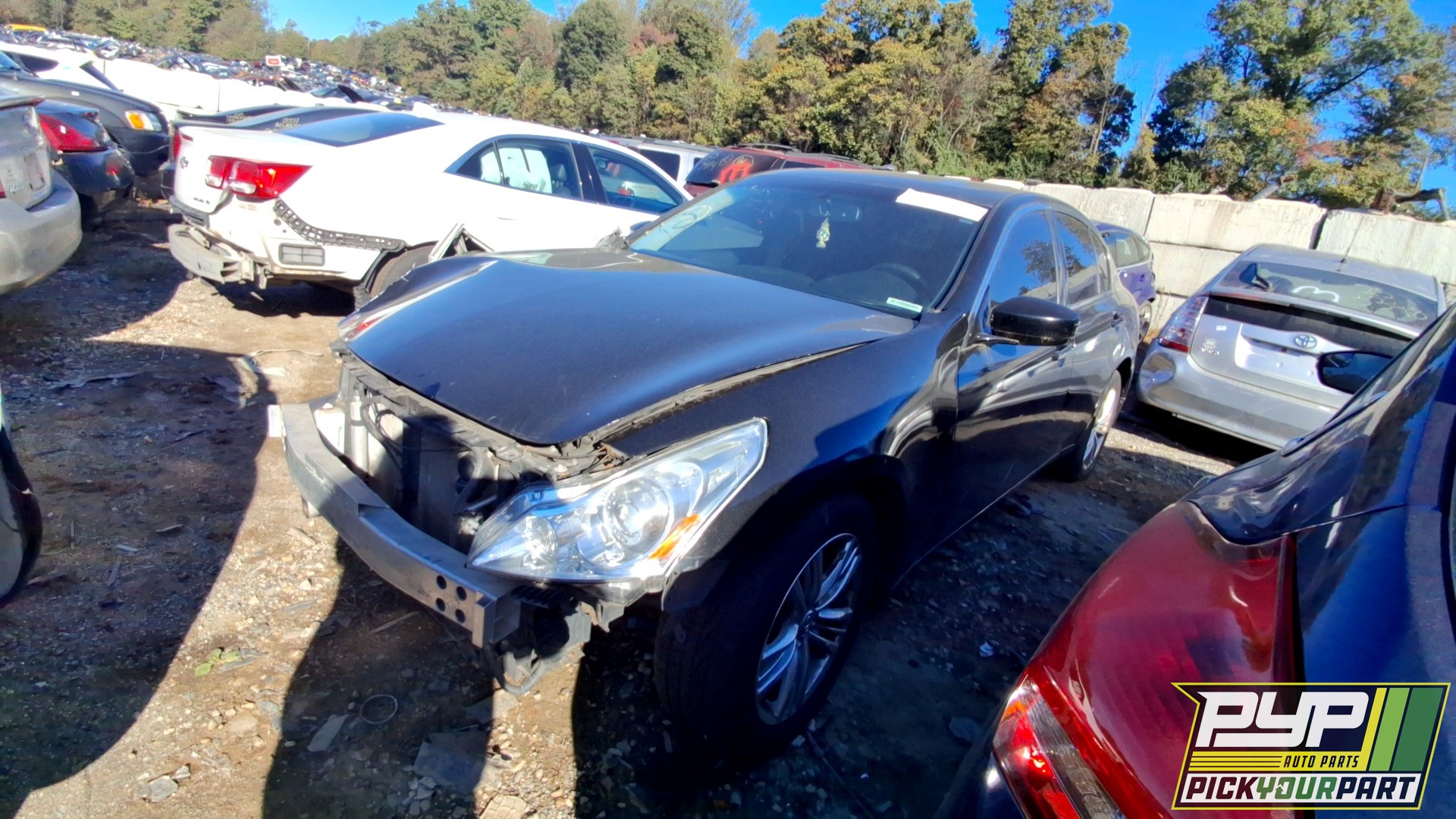 2013 INFINITI G37 partes disponibles