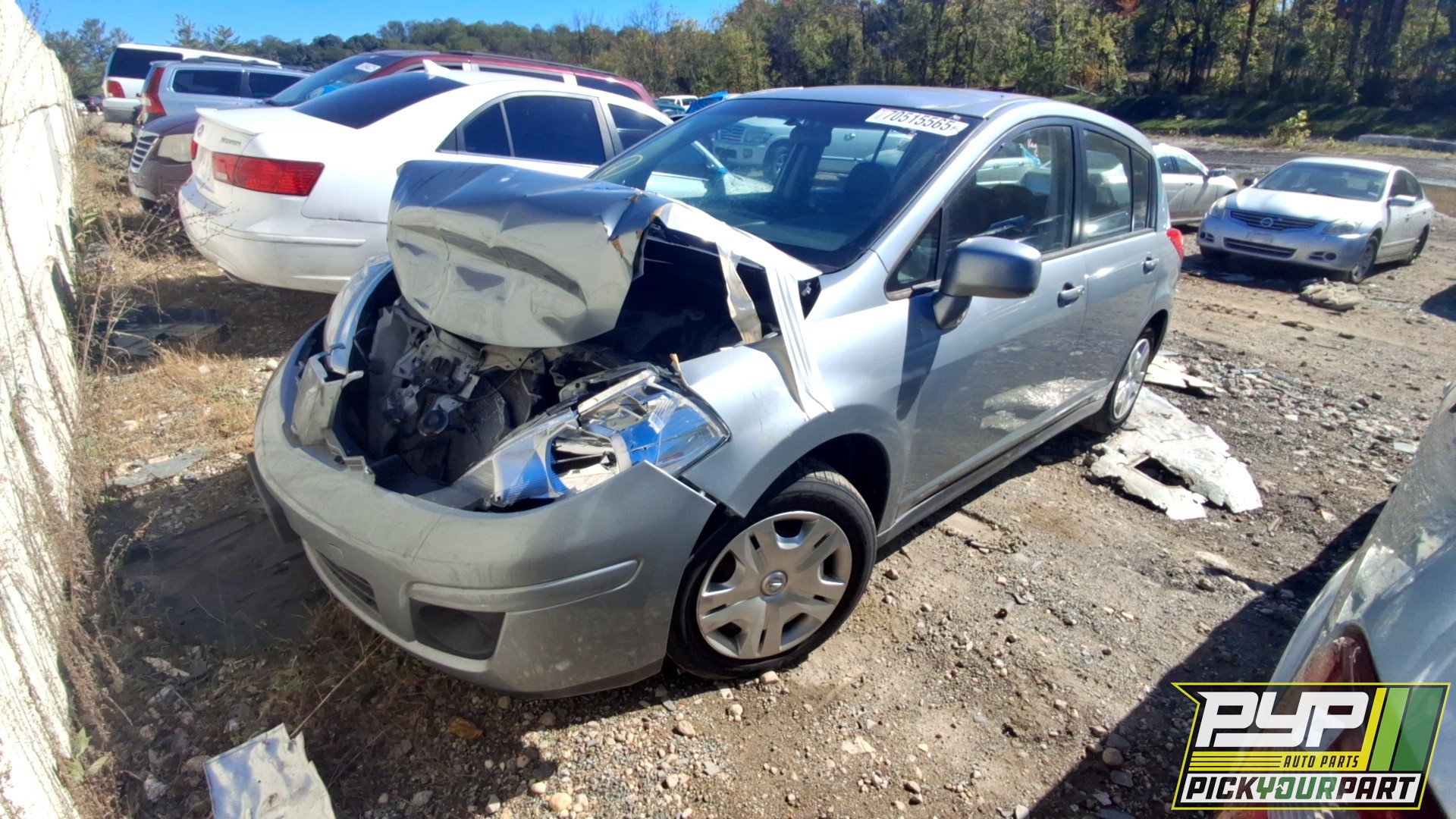 2010 NISSAN VERSA partes disponibles