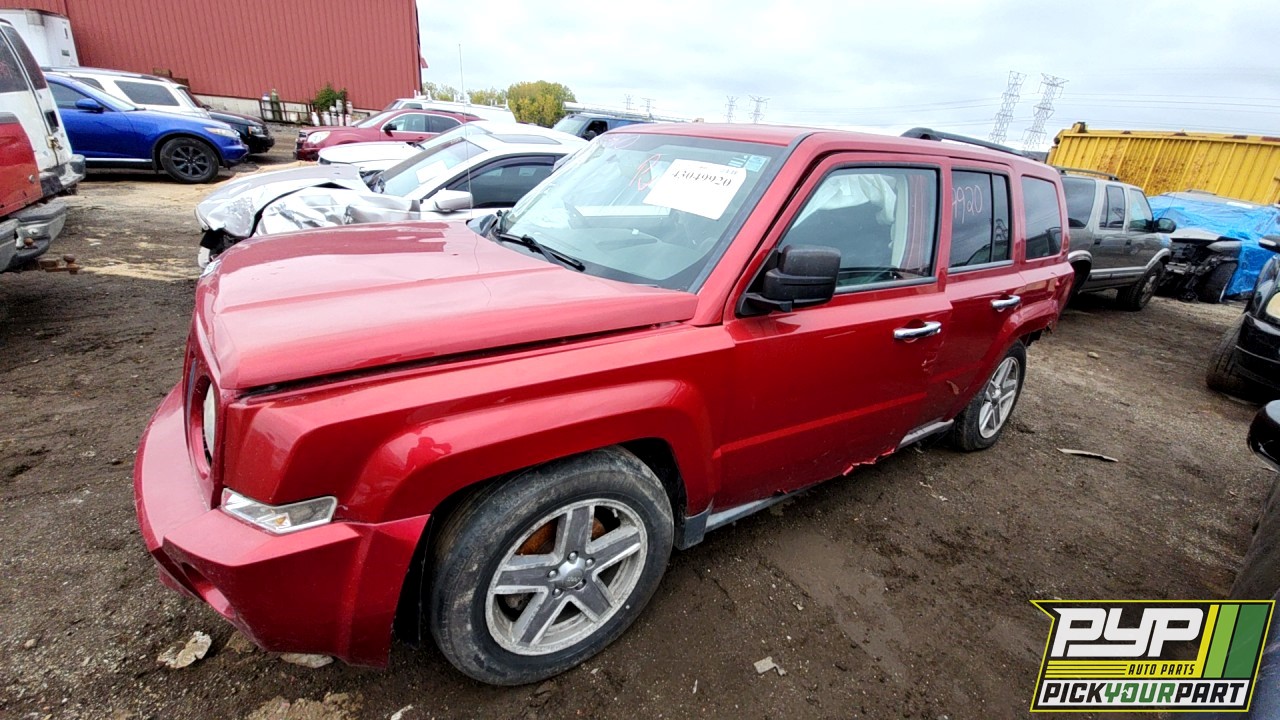 2008 JEEP PATRIOT partes disponibles