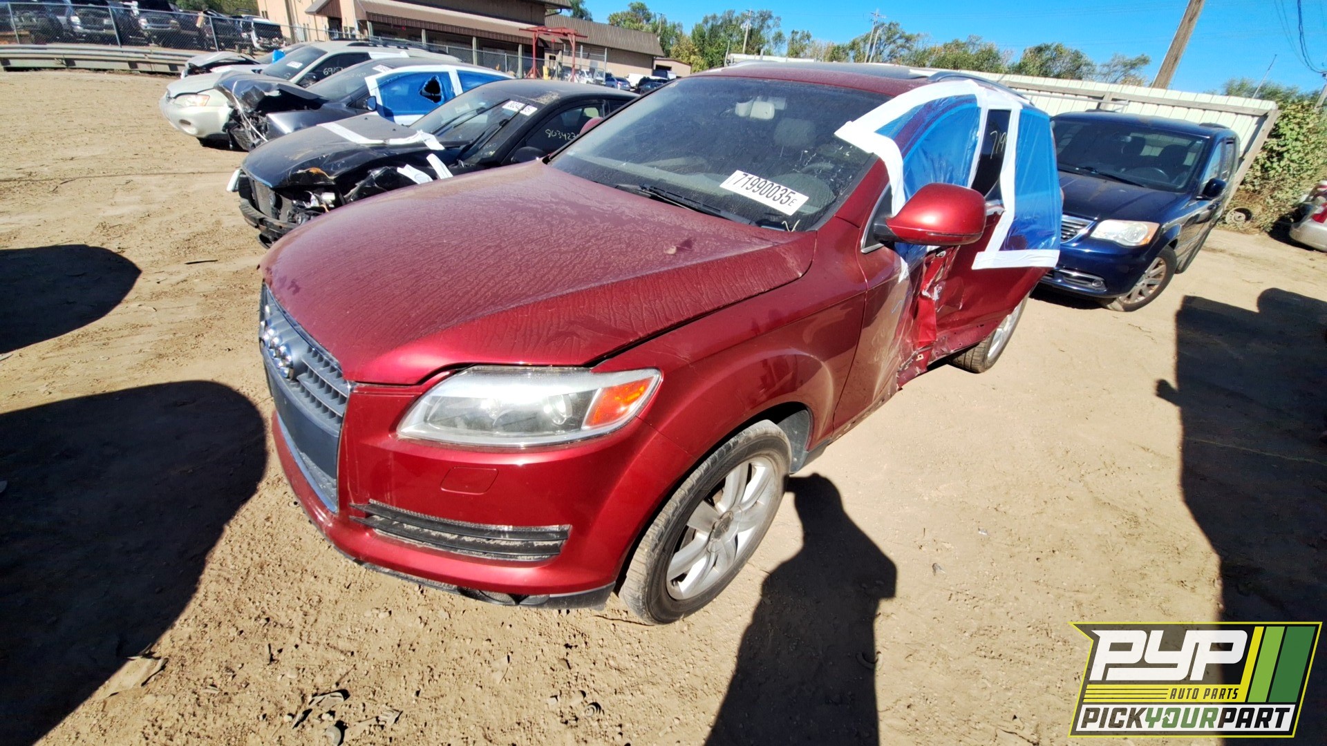 2007 AUDI Q7 partes disponibles