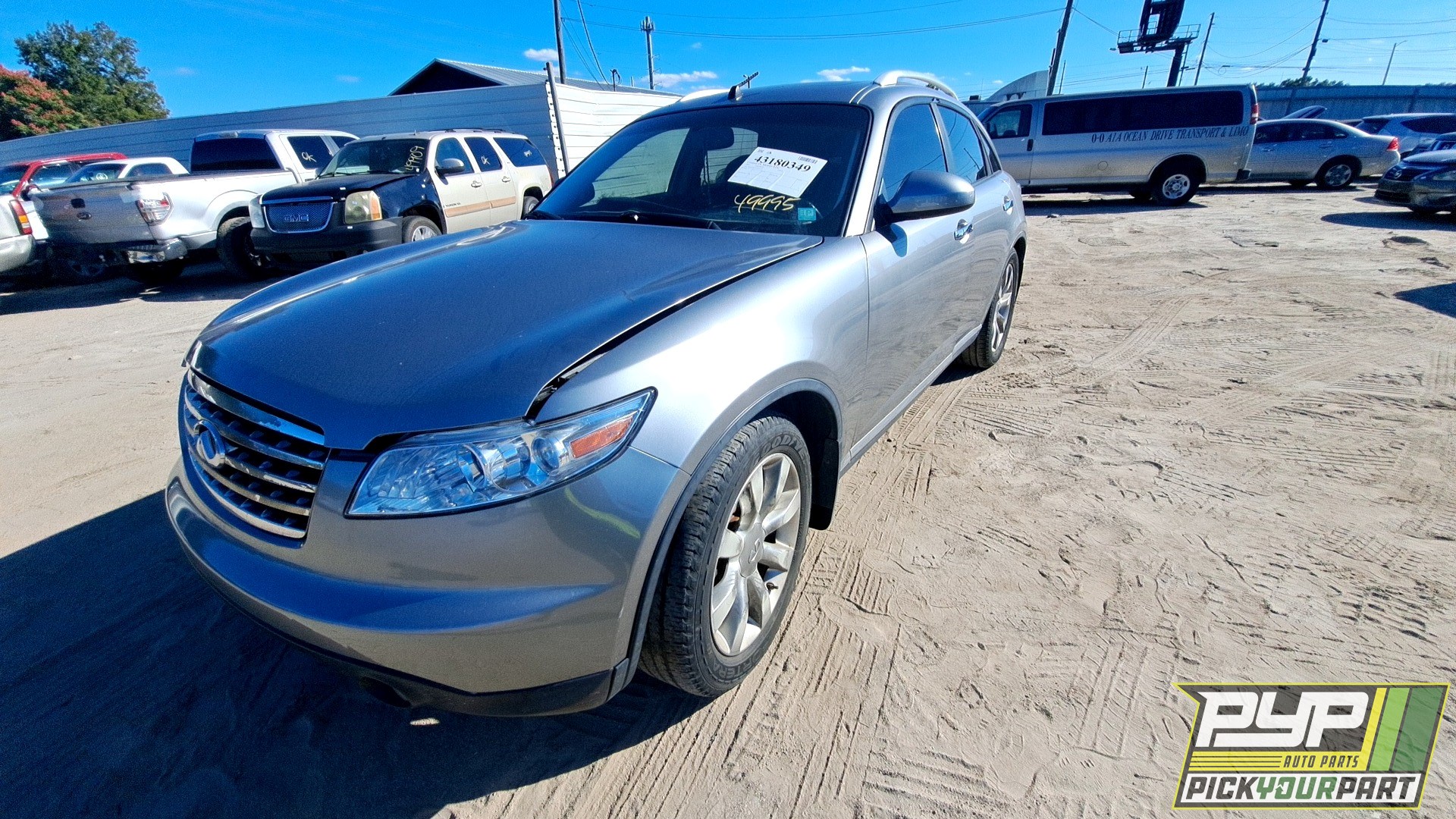 2007 INFINITI FX35 partes disponibles