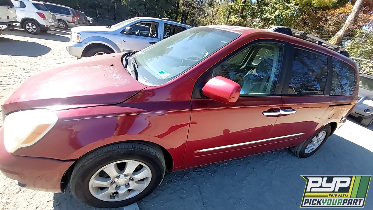 2007 HYUNDAI ENTOURAGE partes disponibles