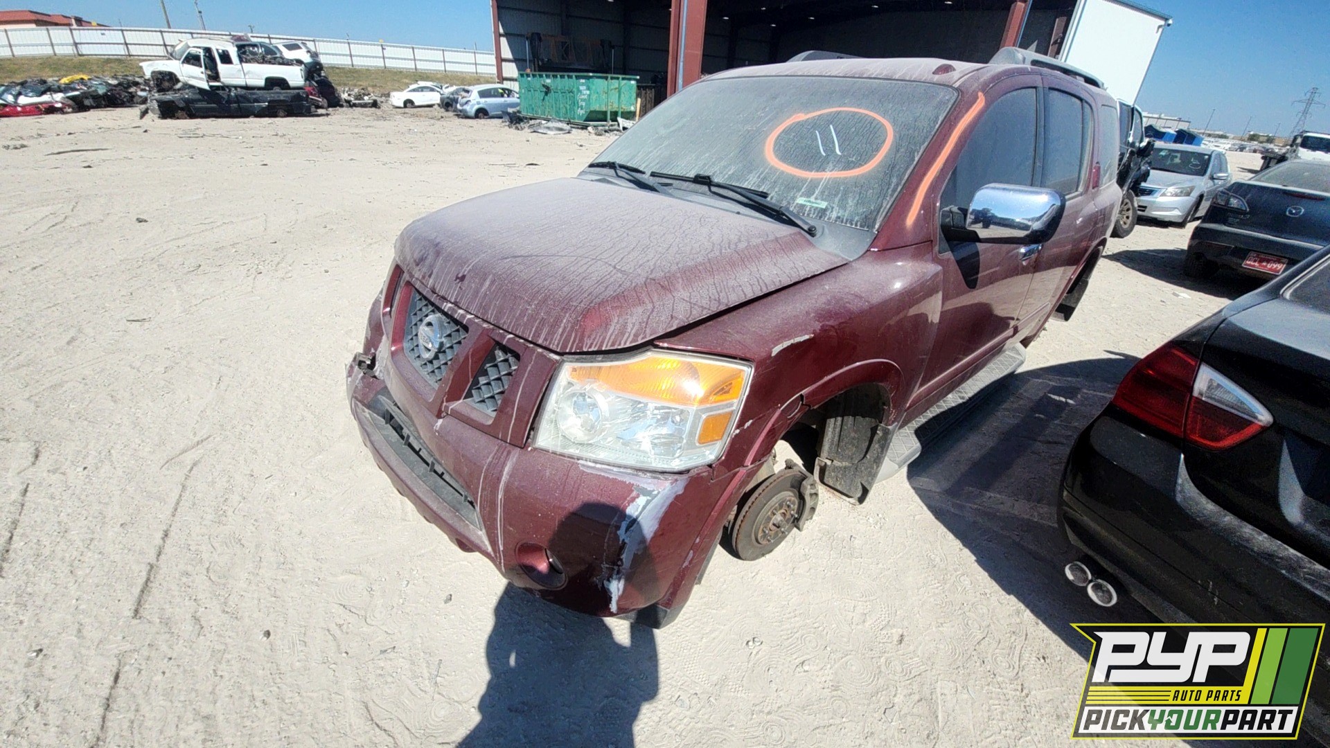 2010 NISSAN ARMADA partes disponibles