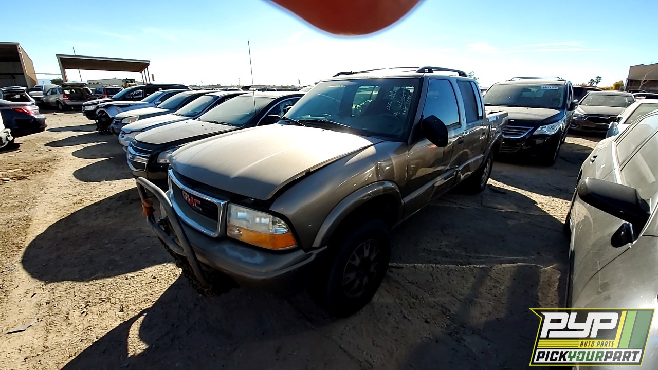 2004 GMC SONOMA partes disponibles