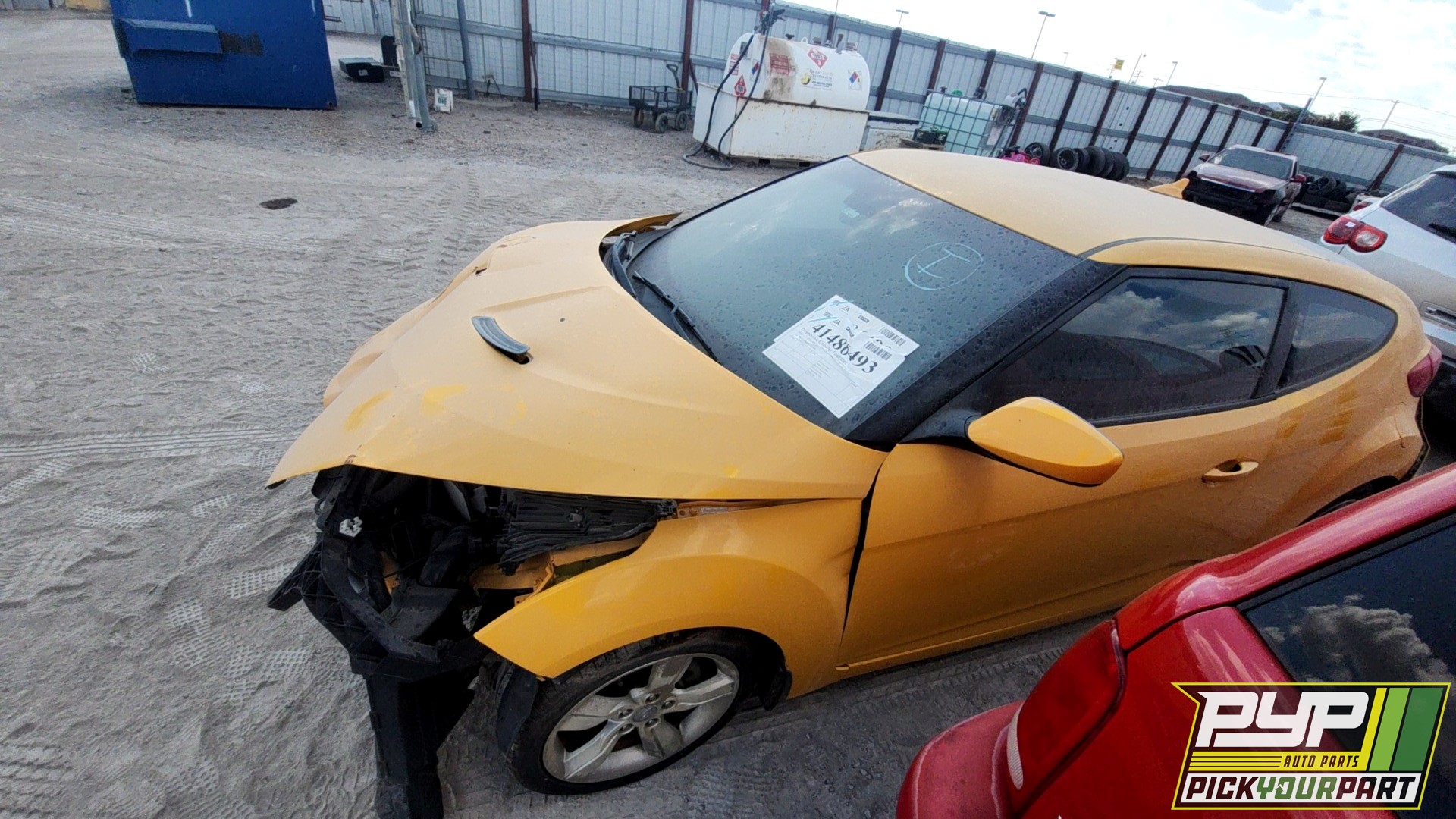 2012 HYUNDAI VELOSTER partes disponibles
