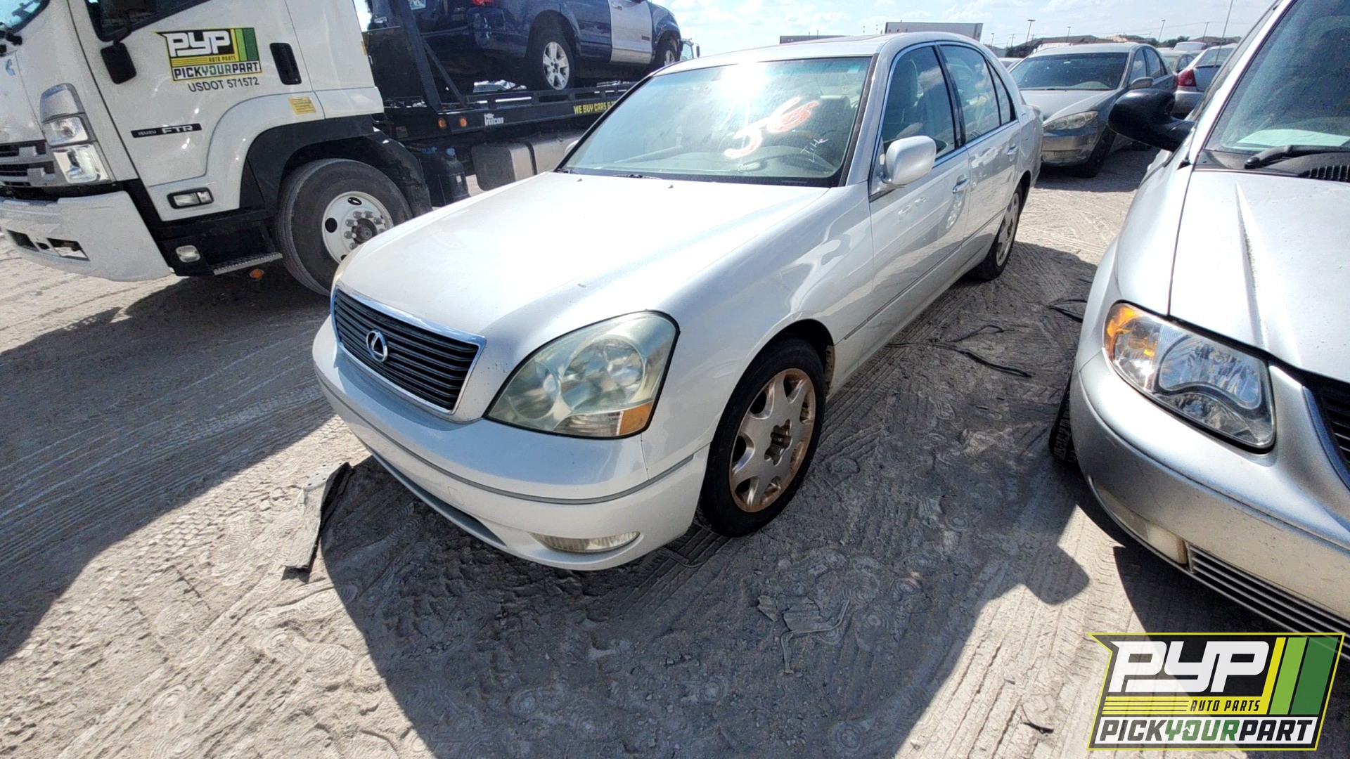 2002 LEXUS LS430 partes disponibles