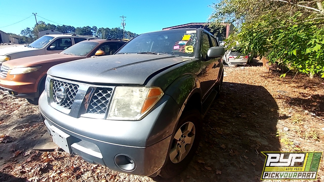 2006 NISSAN PATHFINDER partes disponibles