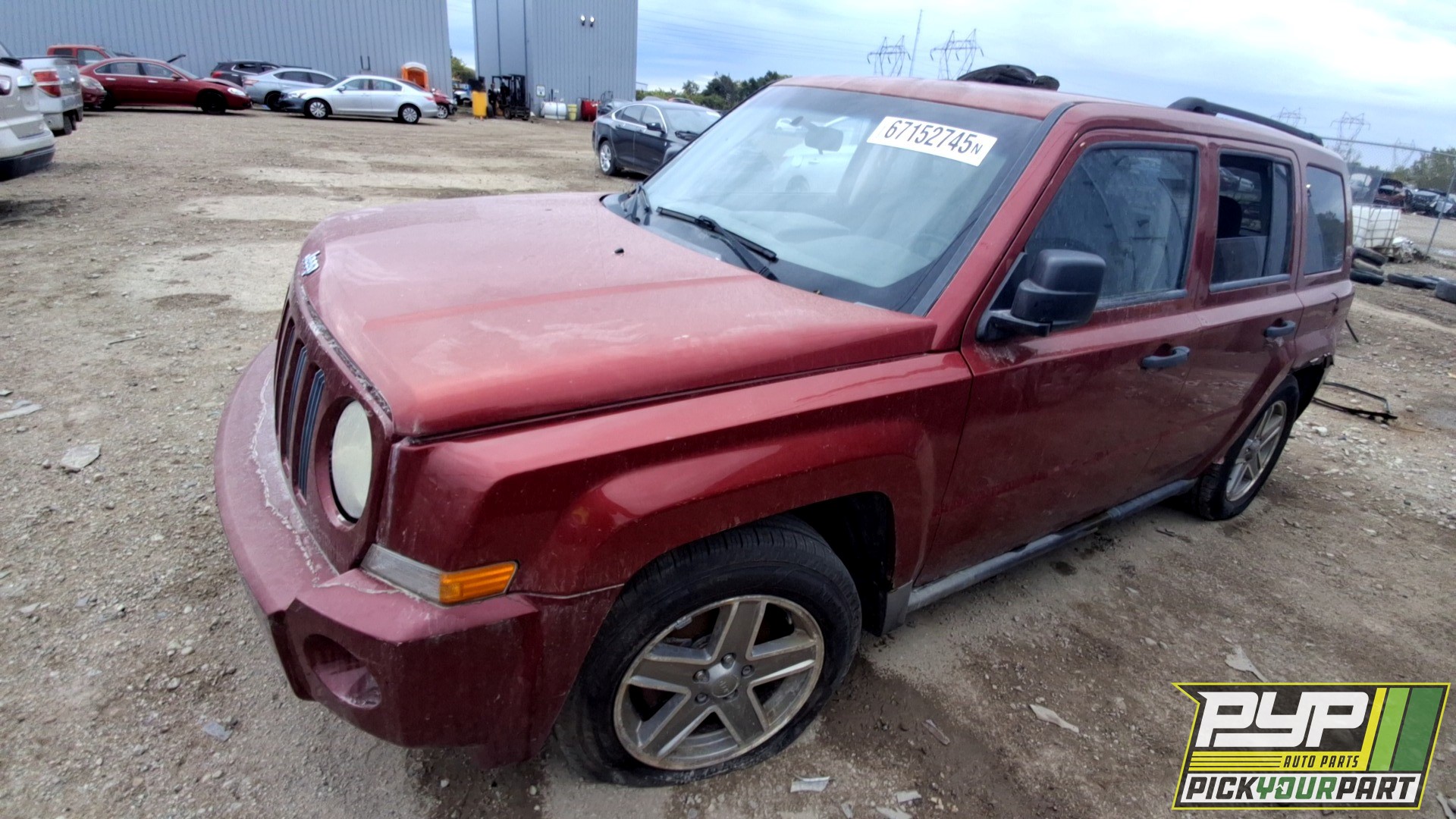 2007 JEEP PATRIOT partes disponibles