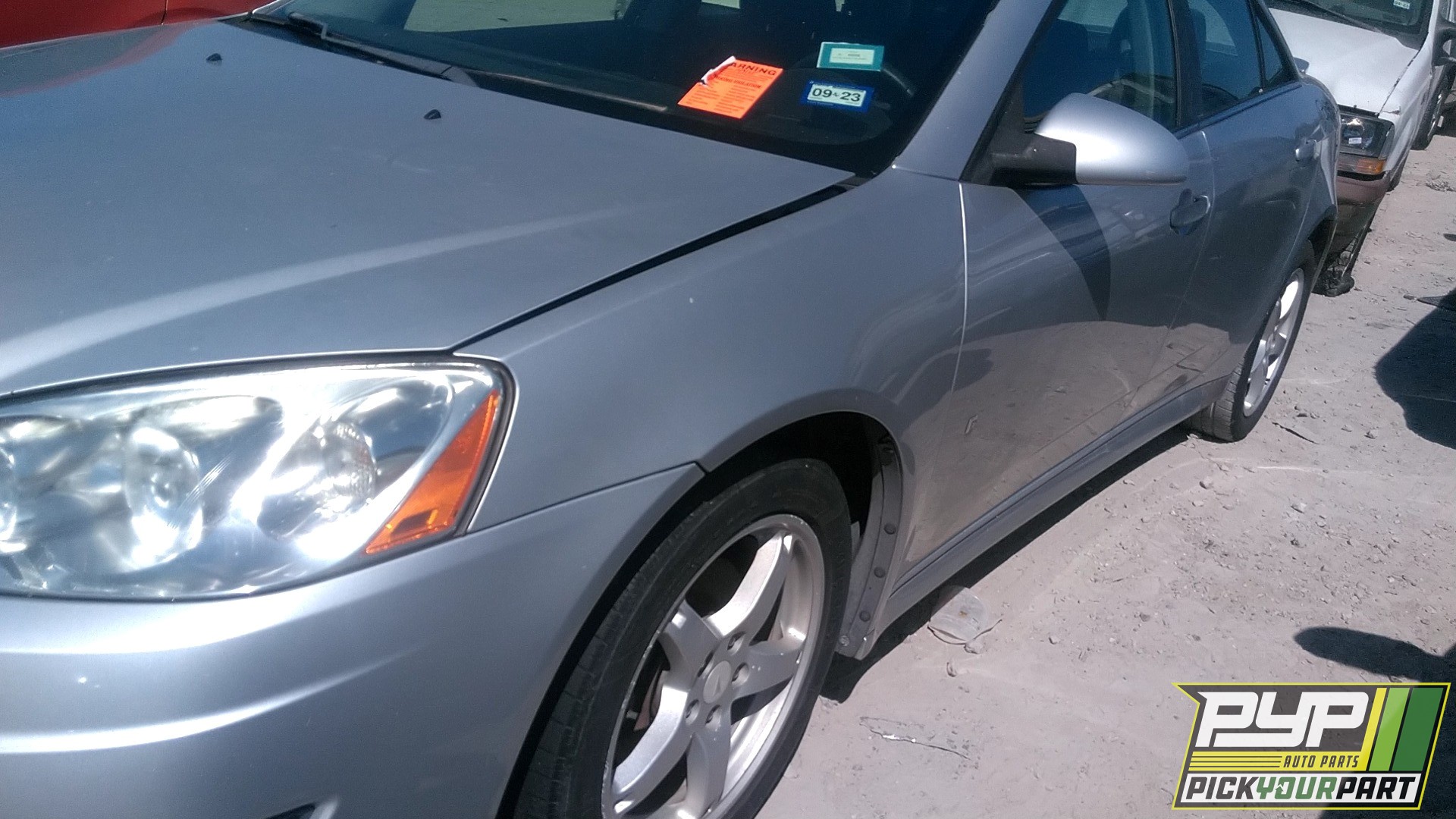 2009 PONTIAC G6 available for parts