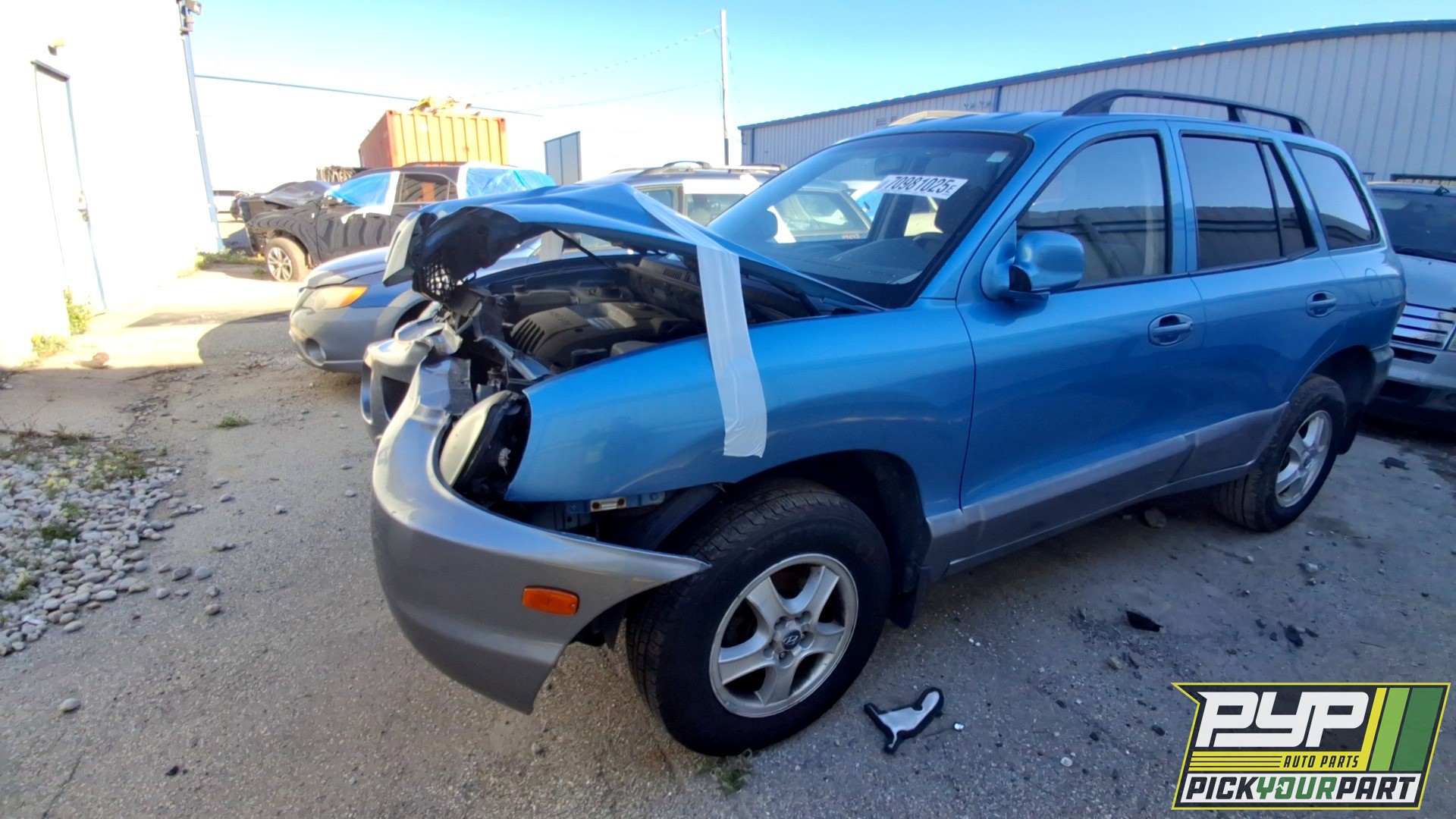 2003 HYUNDAI SANTA FE partes disponibles