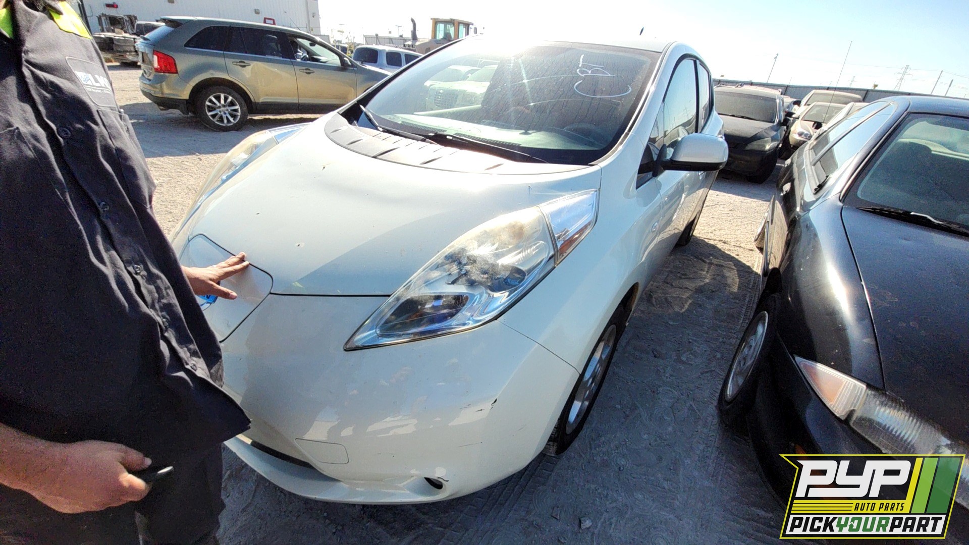 2012 NISSAN LEAF partes disponibles
