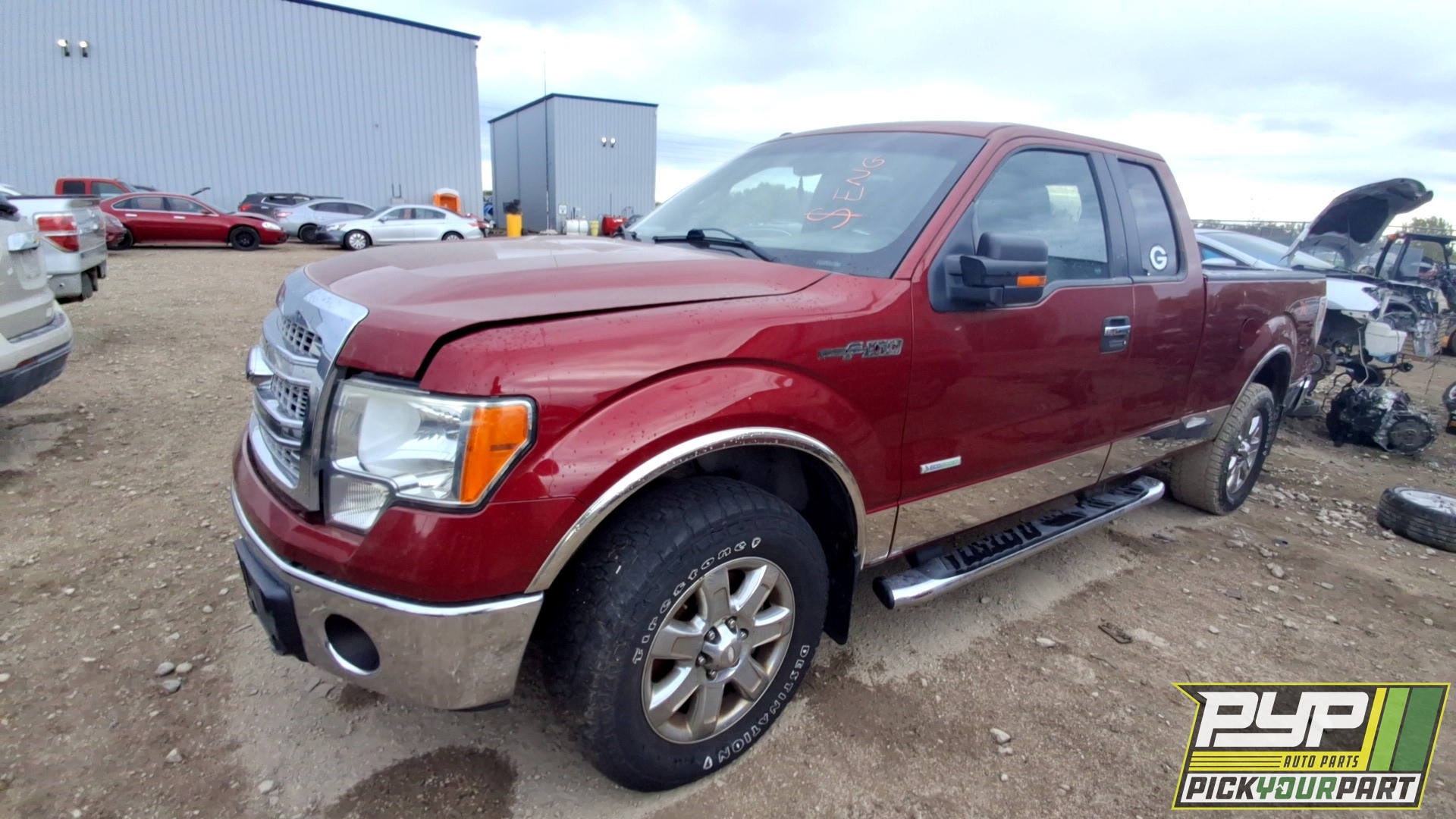 2013 FORD F-150 partes disponibles