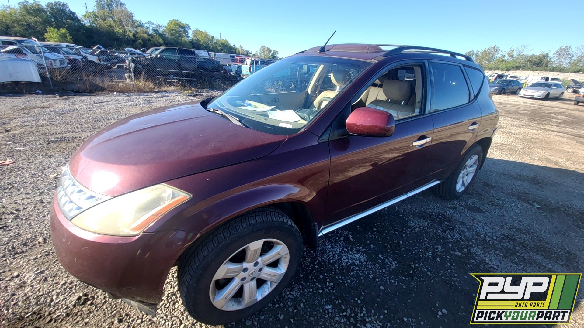 2006 NISSAN MURANO partes disponibles