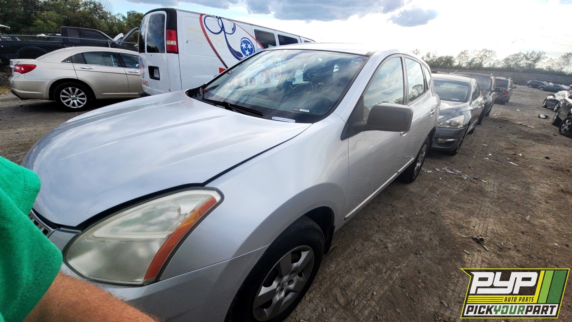 2012 NISSAN ROGUE partes disponibles