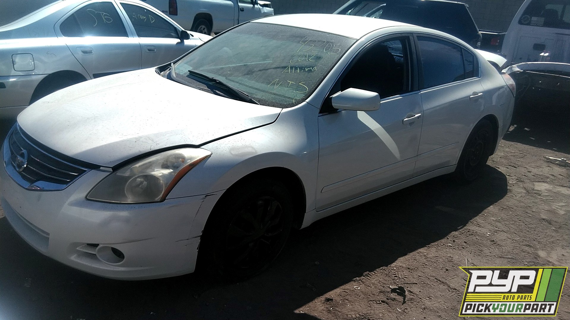 2012 NISSAN ALTIMA partes disponibles