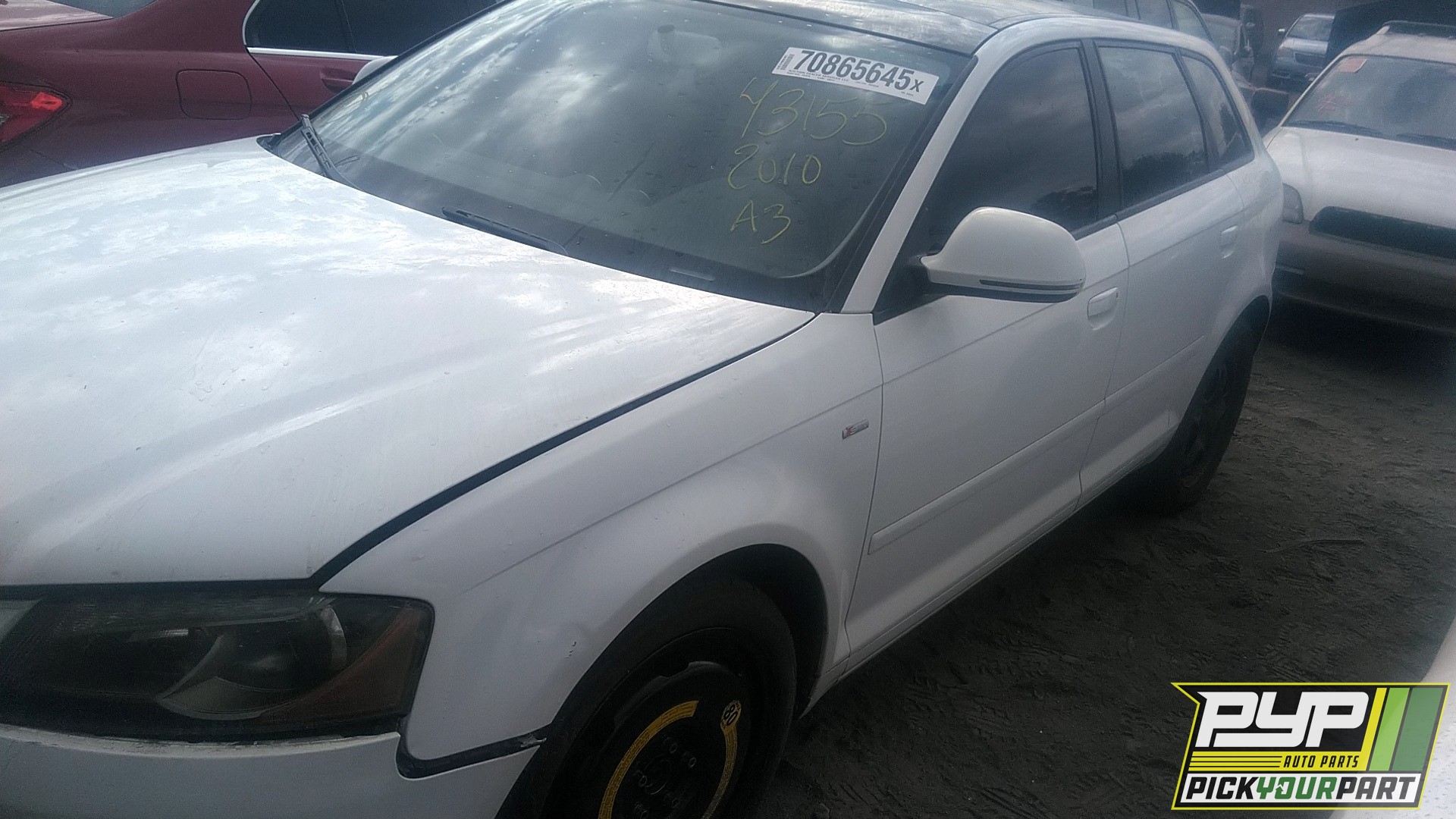 2010 AUDI A3 partes disponibles