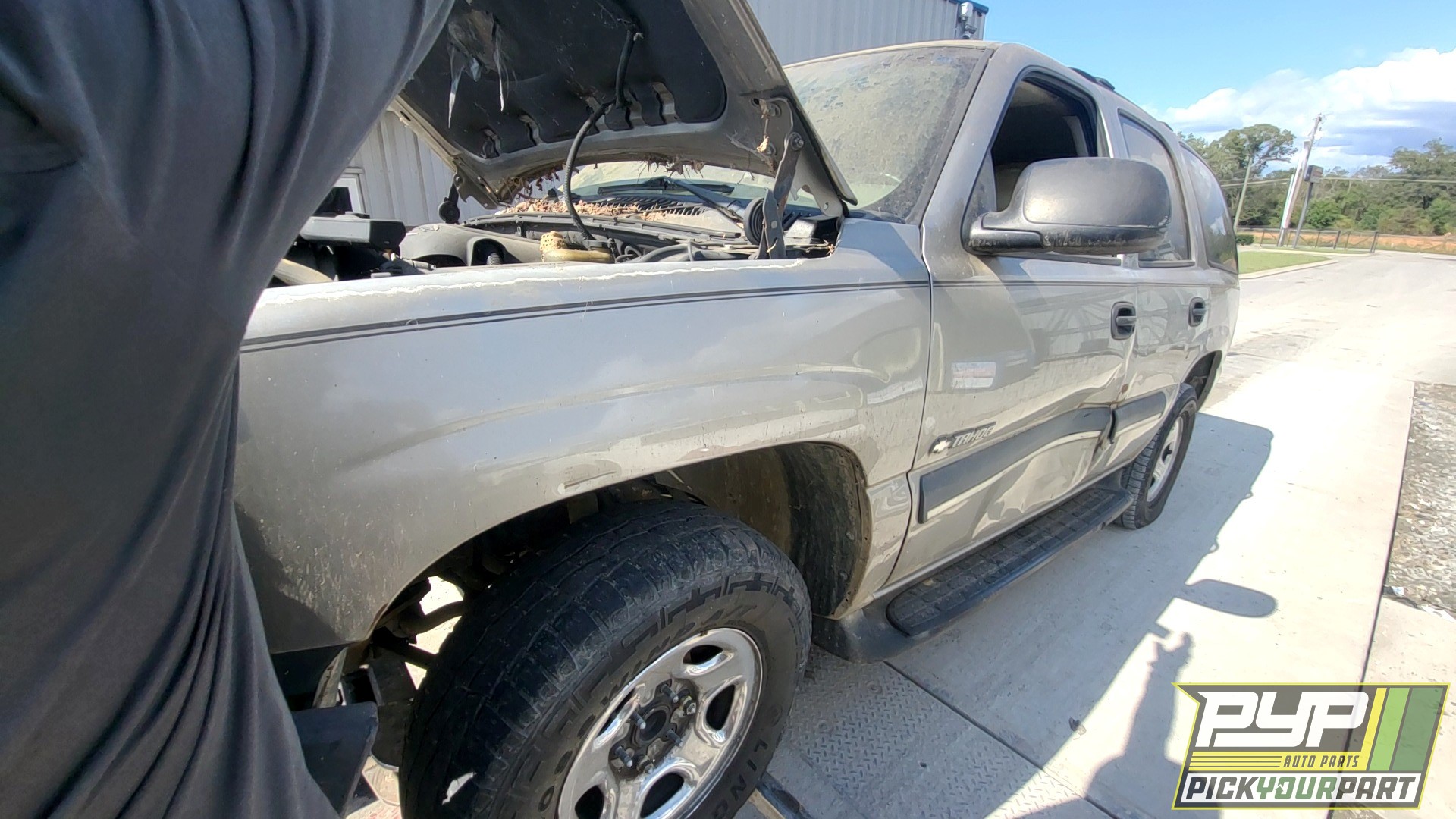 2002 CHEVROLET TAHOE partes disponibles