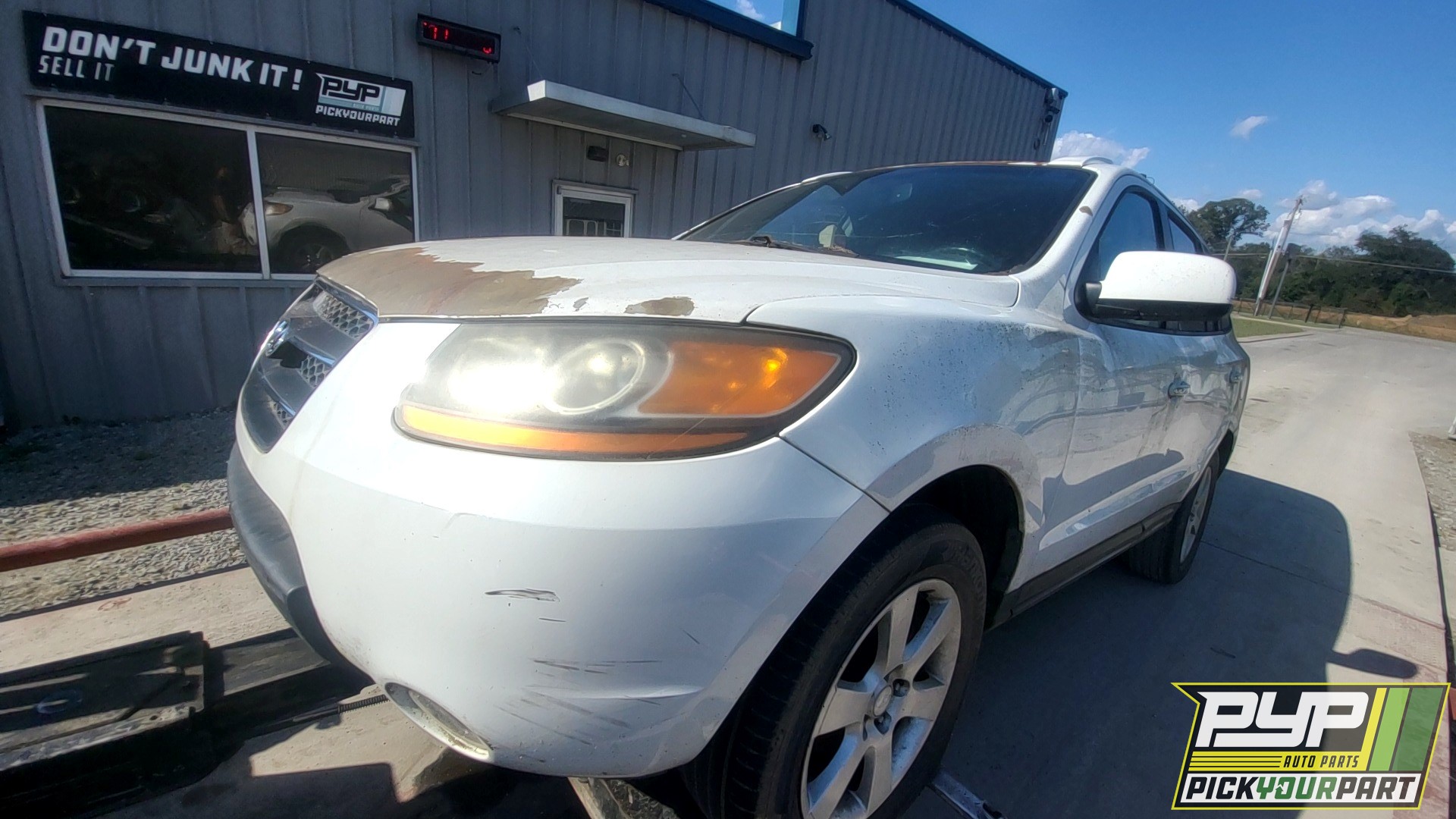 2007 HYUNDAI SANTA FE partes disponibles