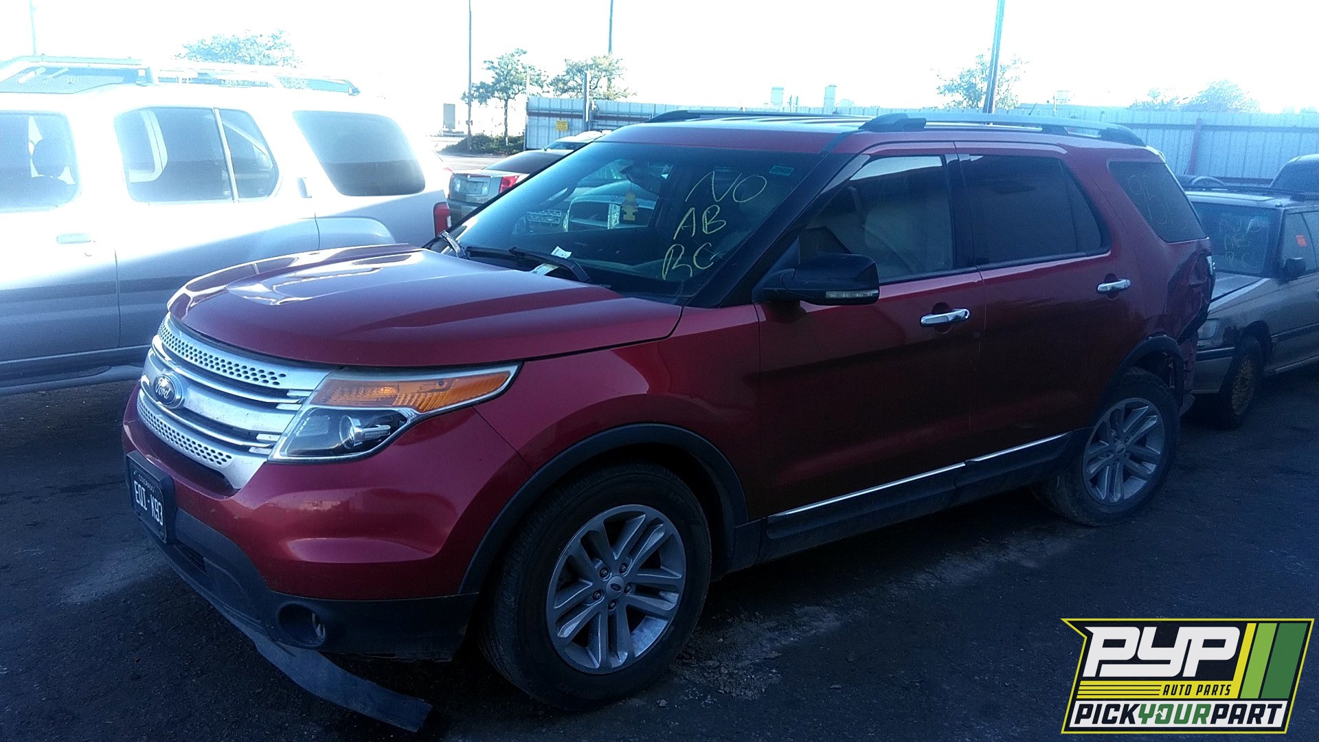2012 FORD EXPLORER partes disponibles
