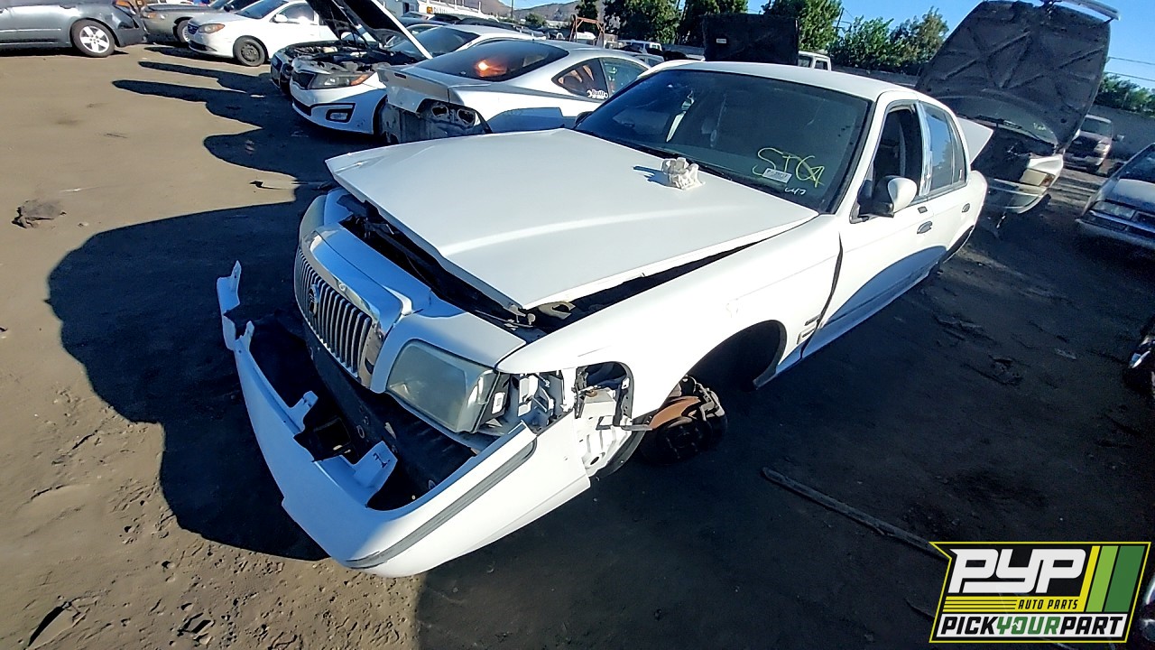 2011 MERCURY GRAND MARQUIS partes disponibles