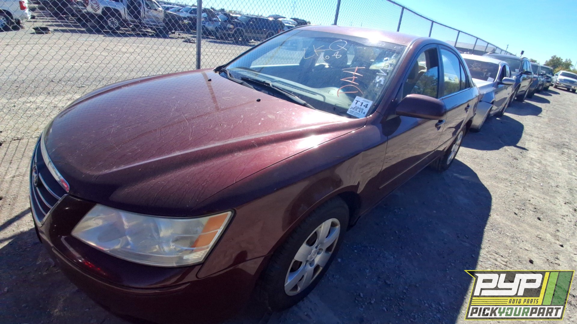 2009 HYUNDAI SONATA partes disponibles