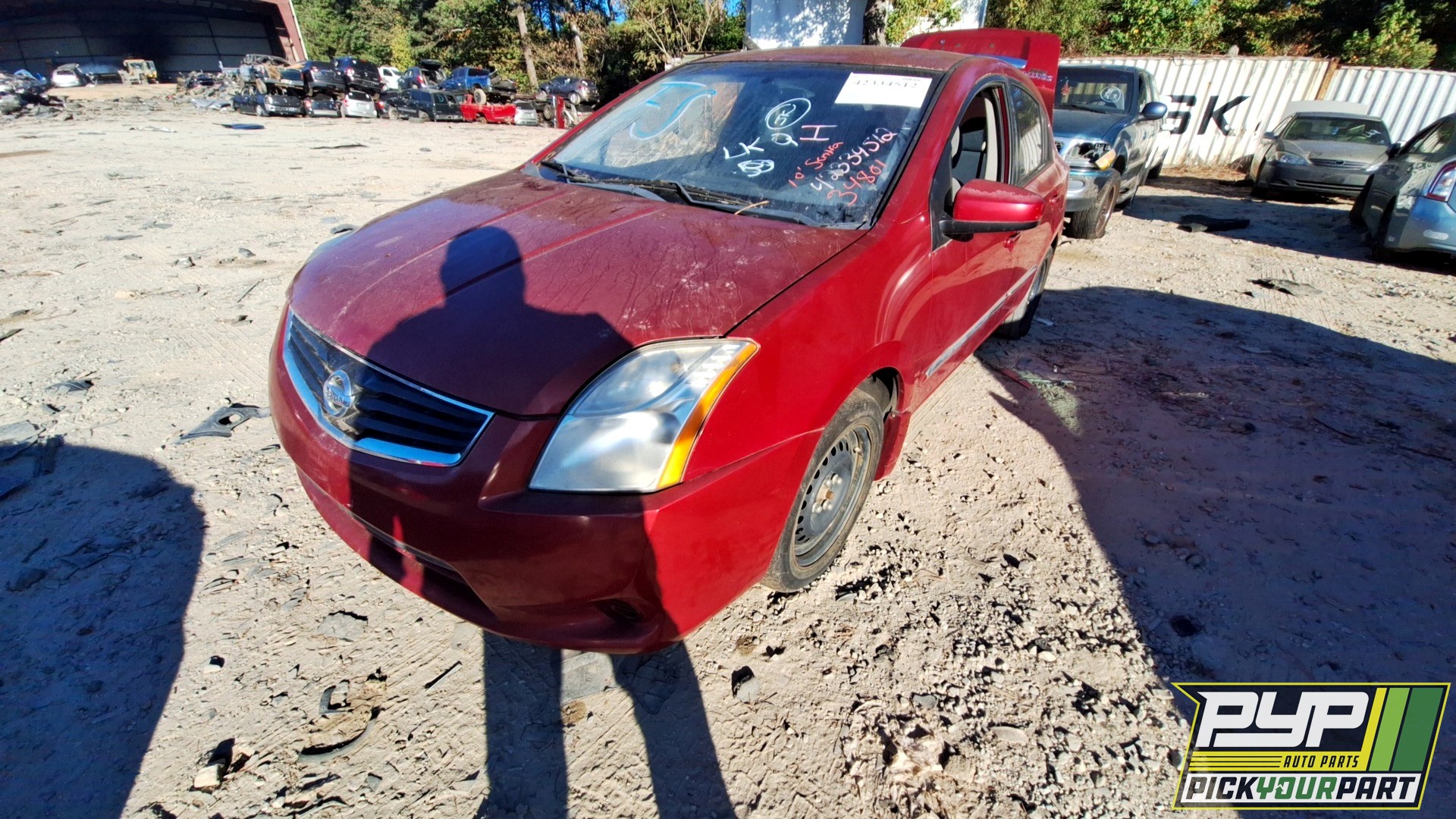 2010 NISSAN SENTRA partes disponibles