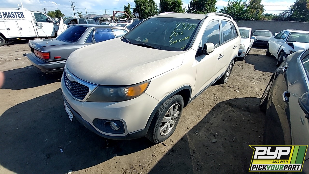 2012 KIA SORENTO partes disponibles