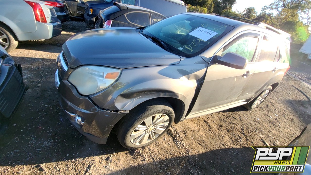 2011 CHEVROLET EQUINOX partes disponibles