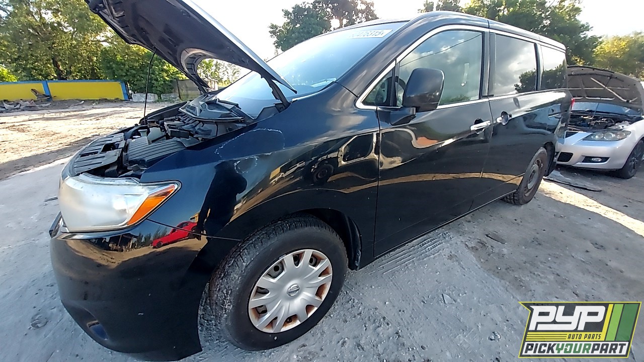 2012 NISSAN QUEST partes disponibles