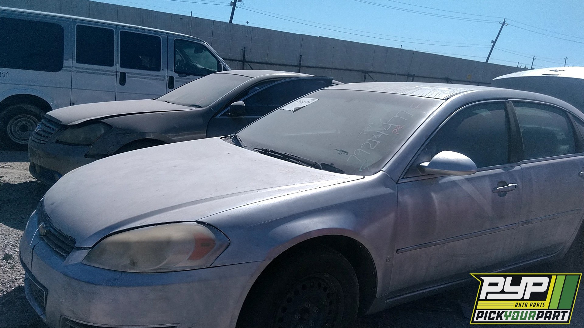 2007 CHEVROLET IMPALA partes disponibles