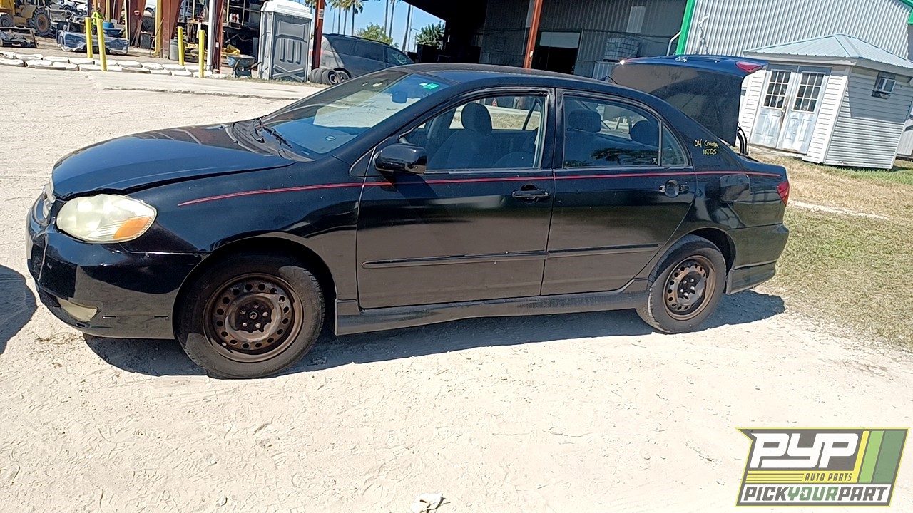 2004 TOYOTA COROLLA partes disponibles