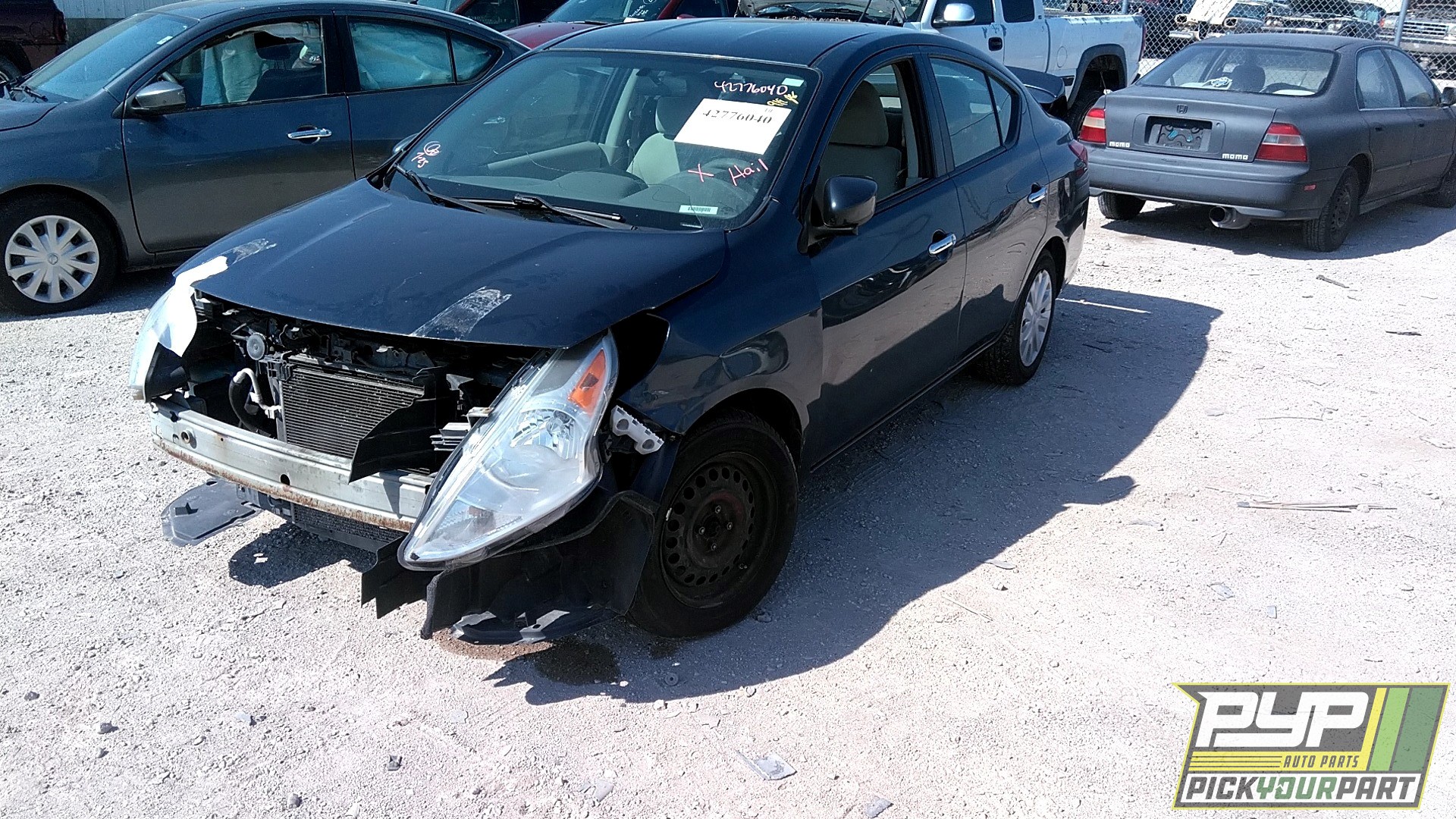 2016 NISSAN VERSA available for parts