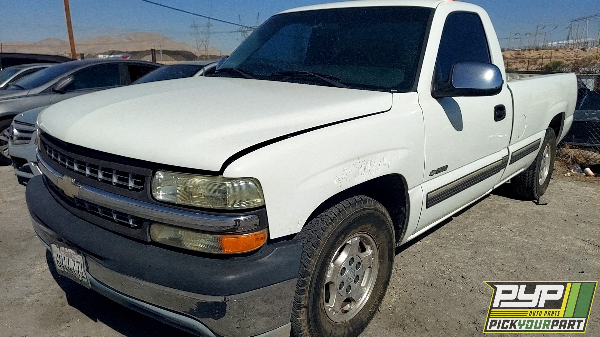 2002 CHEVROLET SILVERADO 1500 available for parts