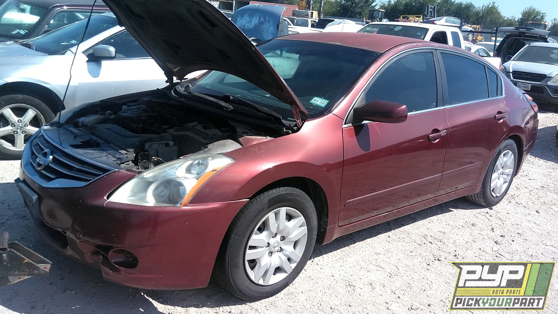2010 NISSAN ALTIMA partes disponibles