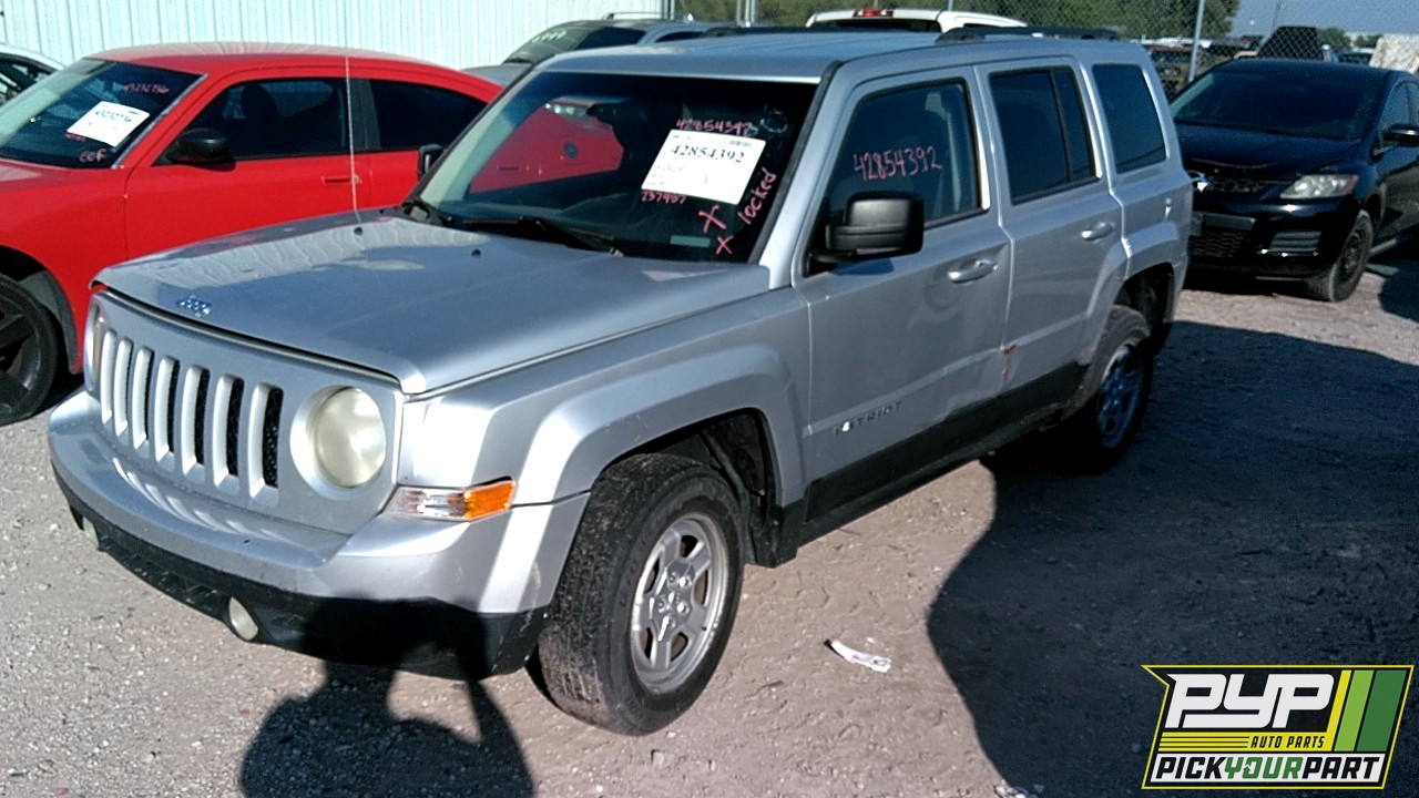 2012 JEEP PATRIOT partes disponibles