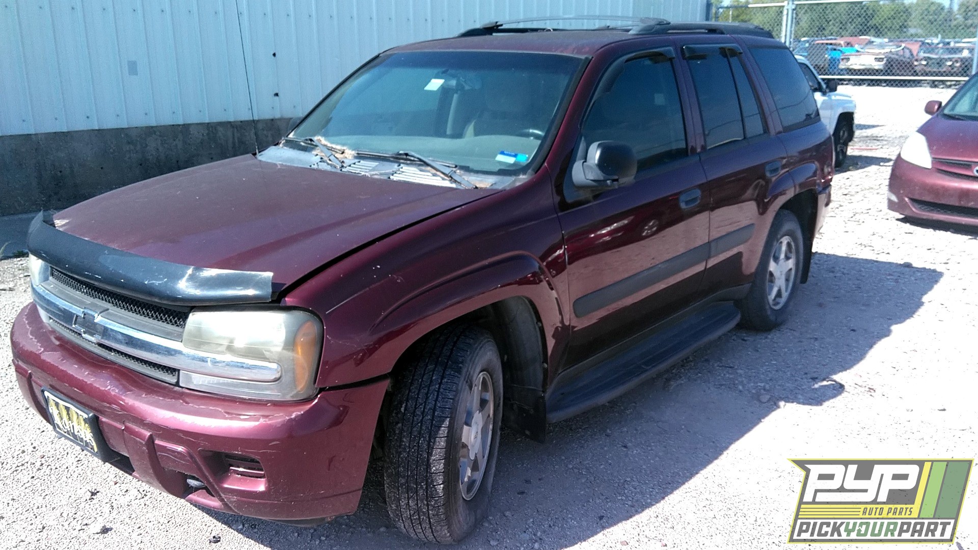 2005 CHEVROLET TRAILBLAZER partes disponibles