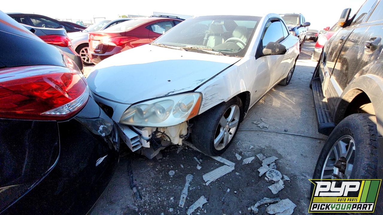 2007 PONTIAC G6 available for parts