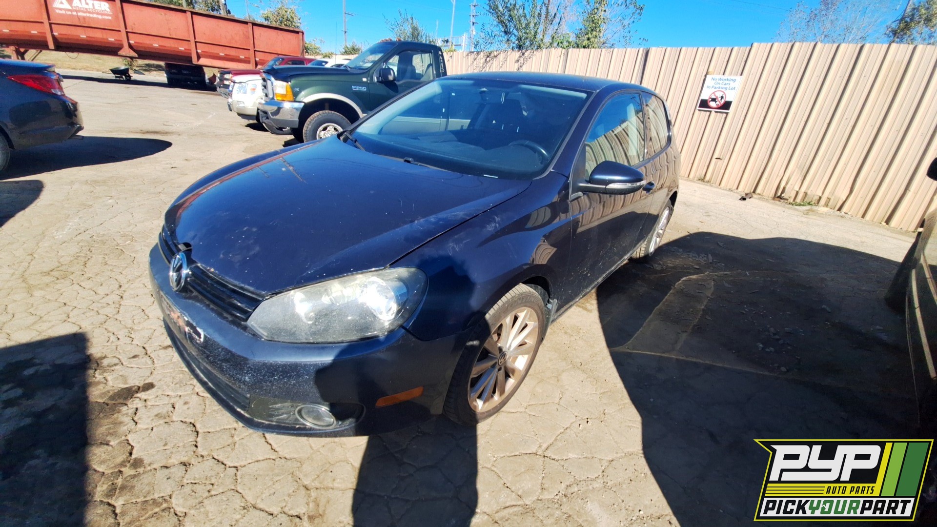 2012 VOLKSWAGEN GOLF available for parts
