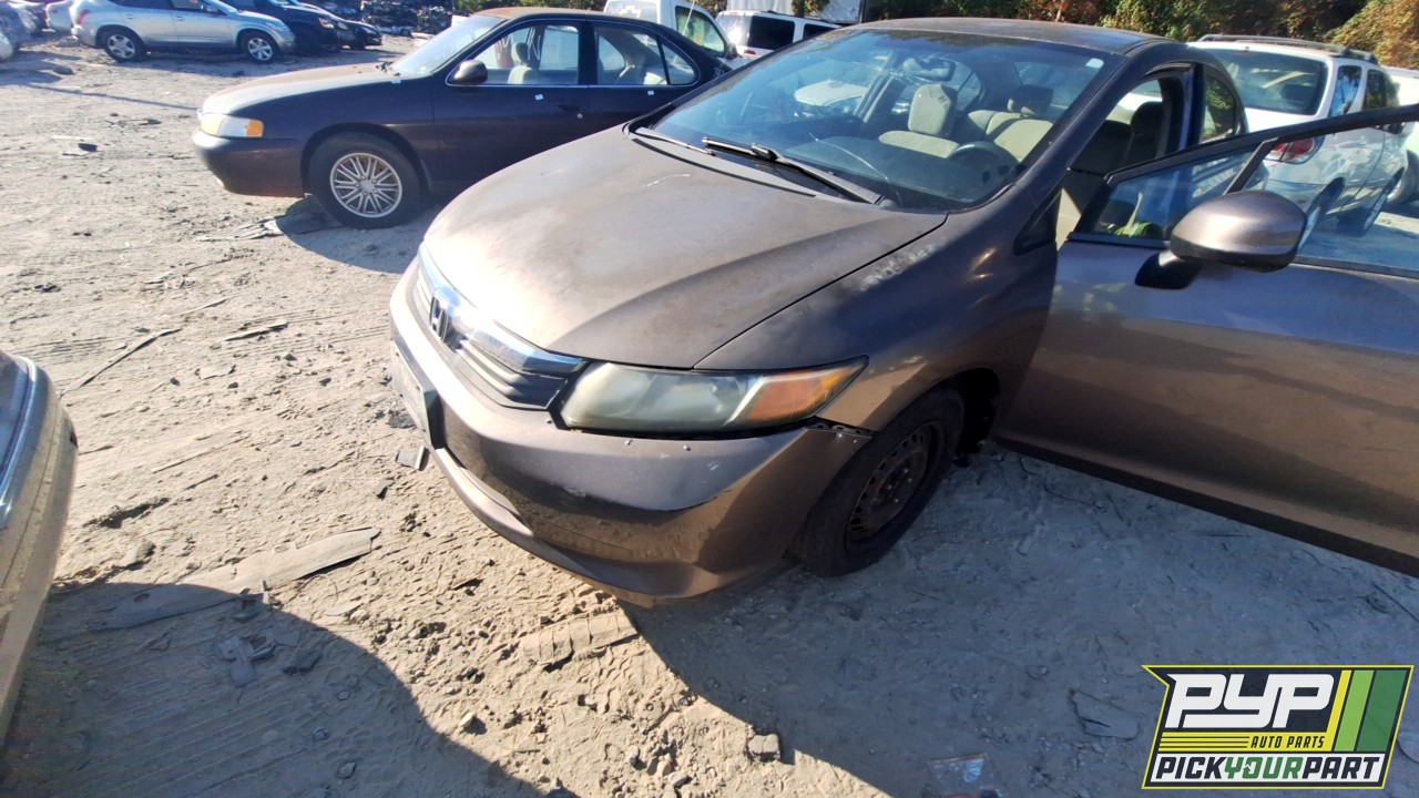 2012 HONDA CIVIC partes disponibles