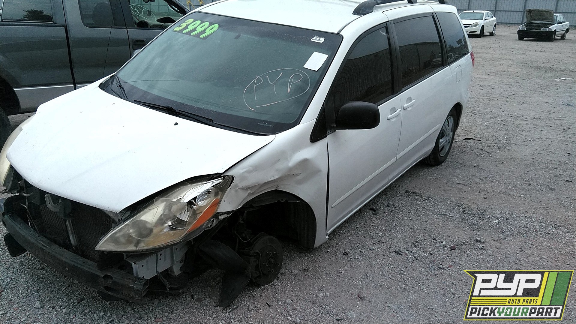 2008 TOYOTA SIENNA partes disponibles