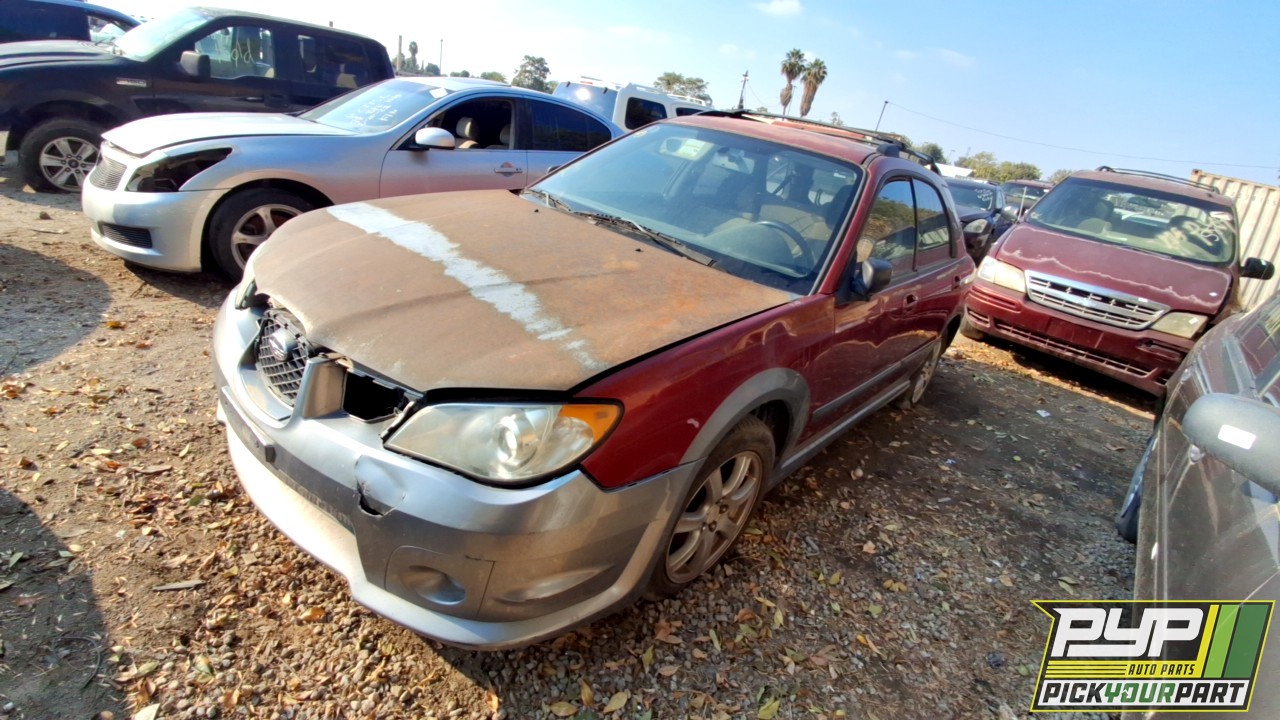 2007 SUBARU IMPREZA partes disponibles