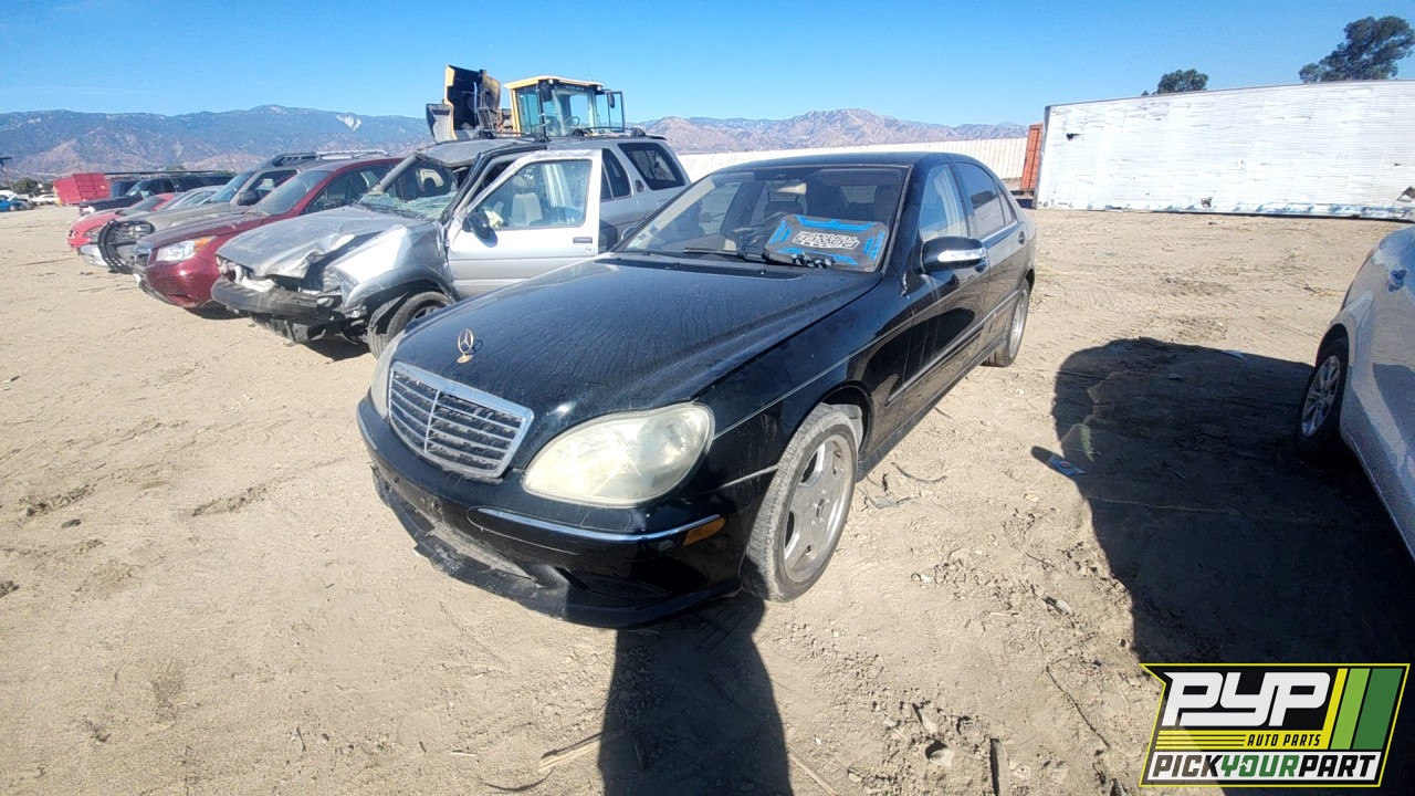 2004 MERCEDES-BENZ S500 partes disponibles