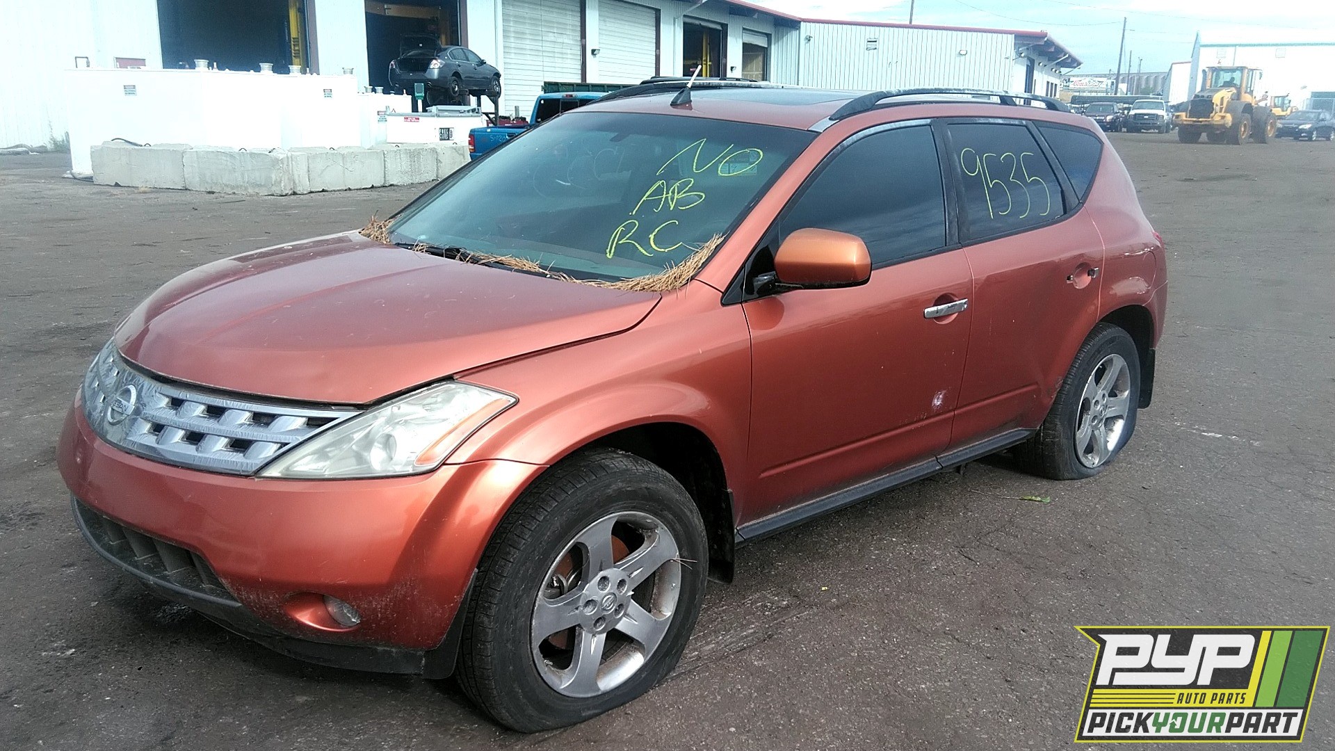 2004 NISSAN MURANO partes disponibles