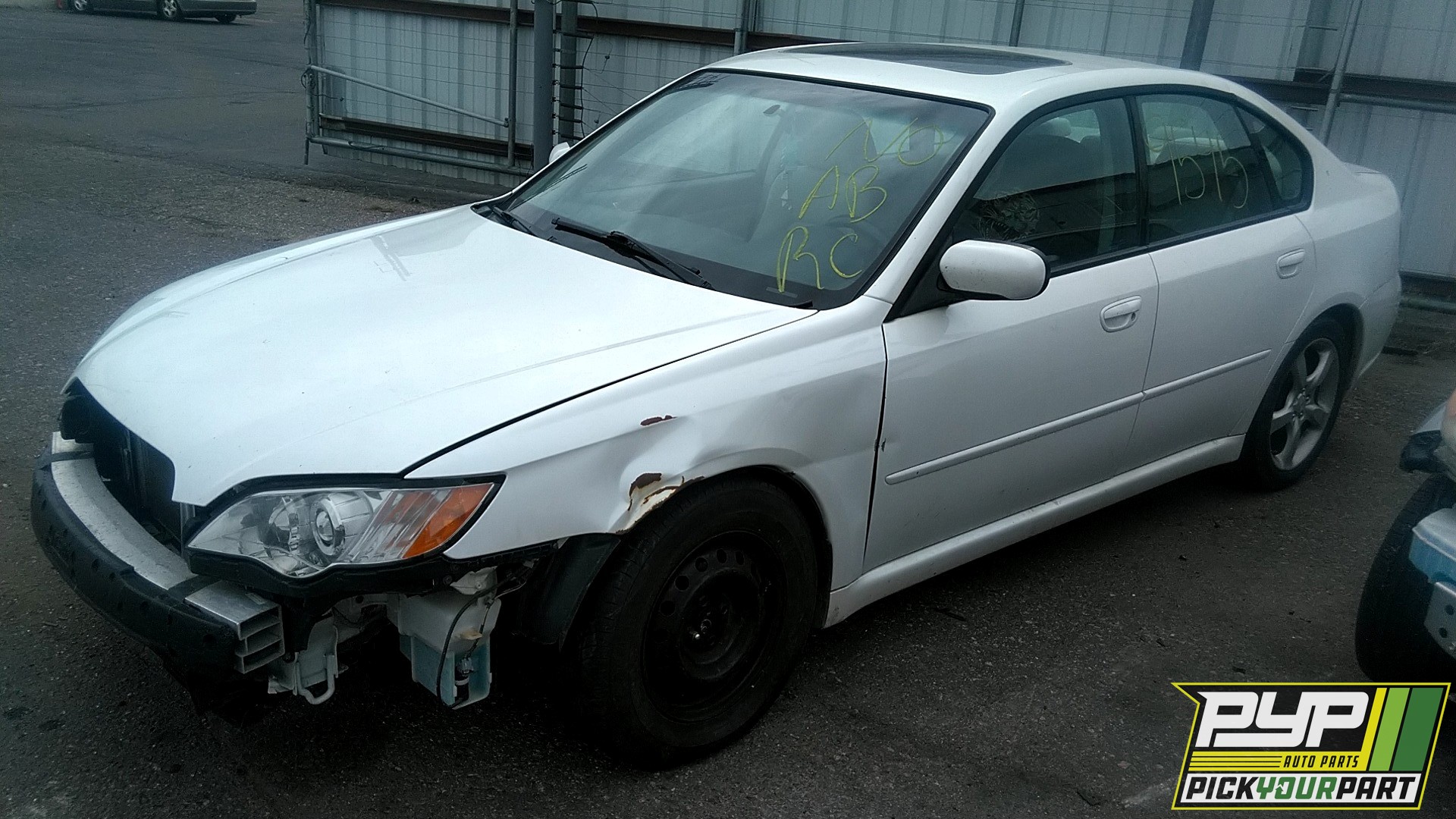 2008 SUBARU LEGACY available for parts