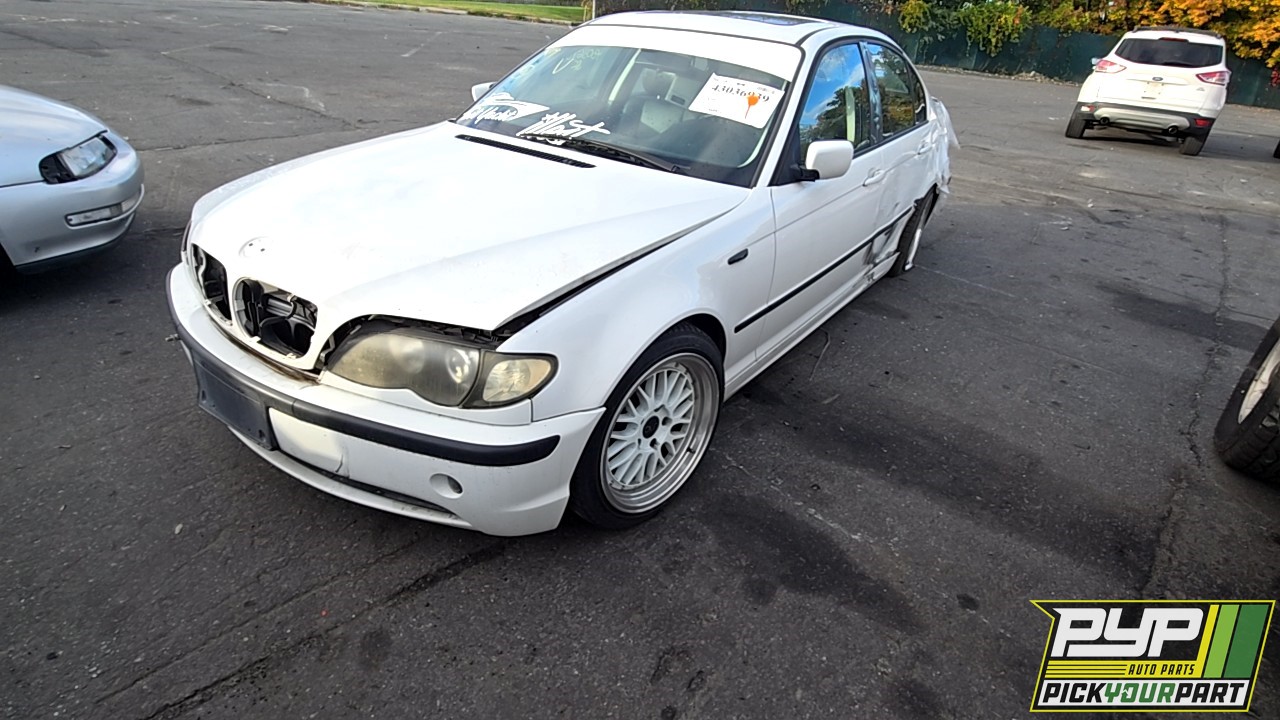 2004 BMW 325I partes disponibles